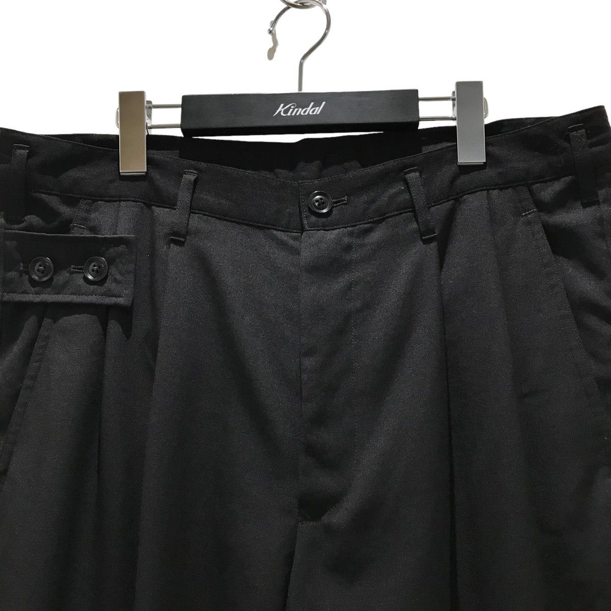 Yohji Yamamoto yohji yamamoto Wool Gaba Pants HK-P58-100 Size US 34 / EU 50 - 3 Thumbnail