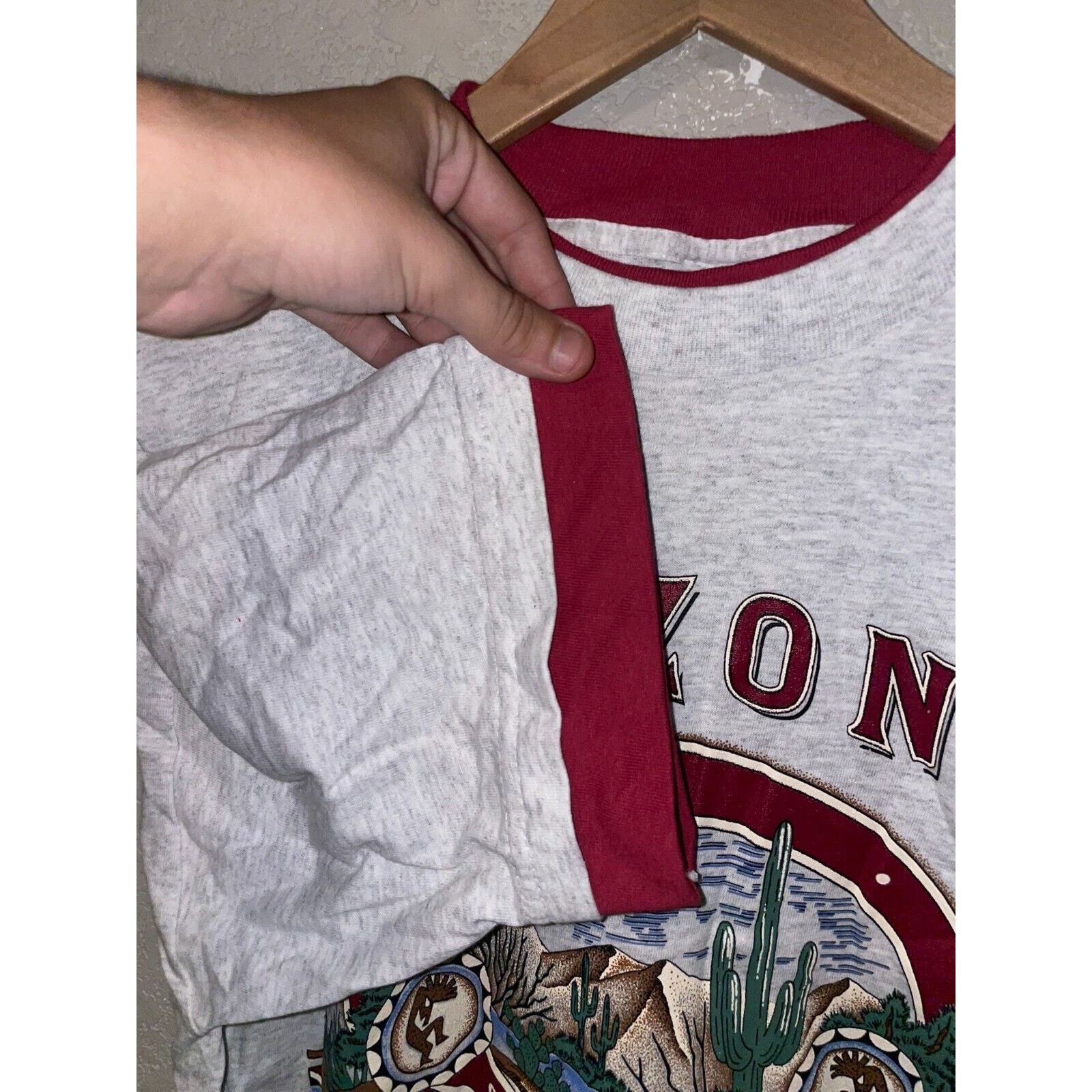 Vintage Vintage Arizona Shirt Sun Country Desert Gray Tee 90s VTG L Size US L / EU 52-54 / 3 - 8 Thumbnail