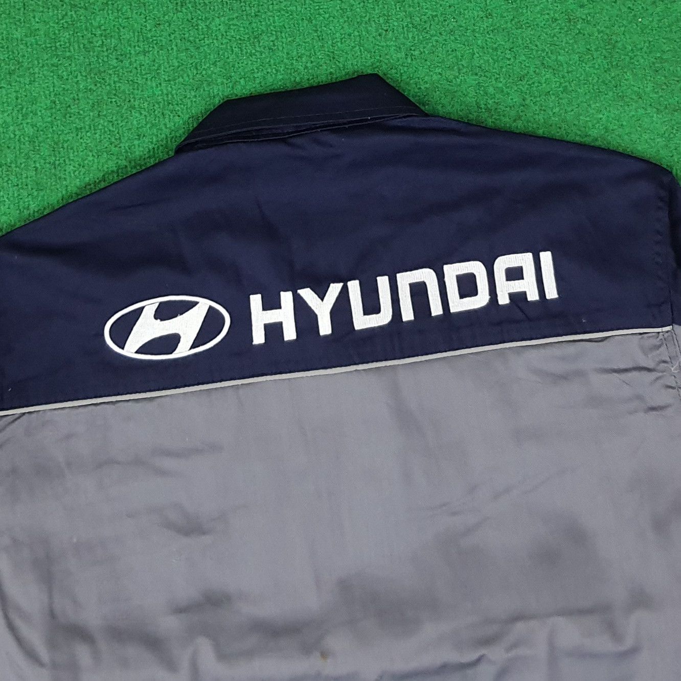 Japanese Brand Vintage Hyundai Motorsports Jacket C262N16 Size US L / EU 52-54 / 3 - 2 Thumbnail