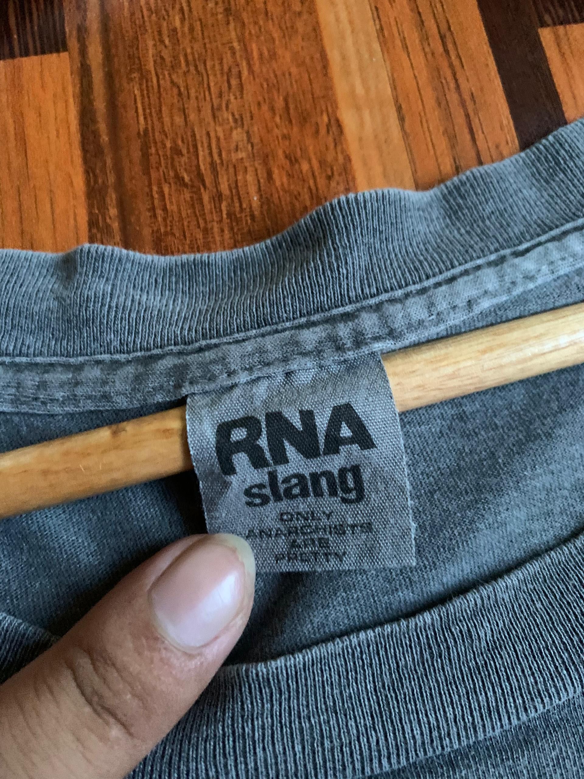 Vintage RNA Inc. Punk Seditionaries Brand single stich PLANET SLANG Size US XL / EU 56 / 4 - 6 Thumbnail