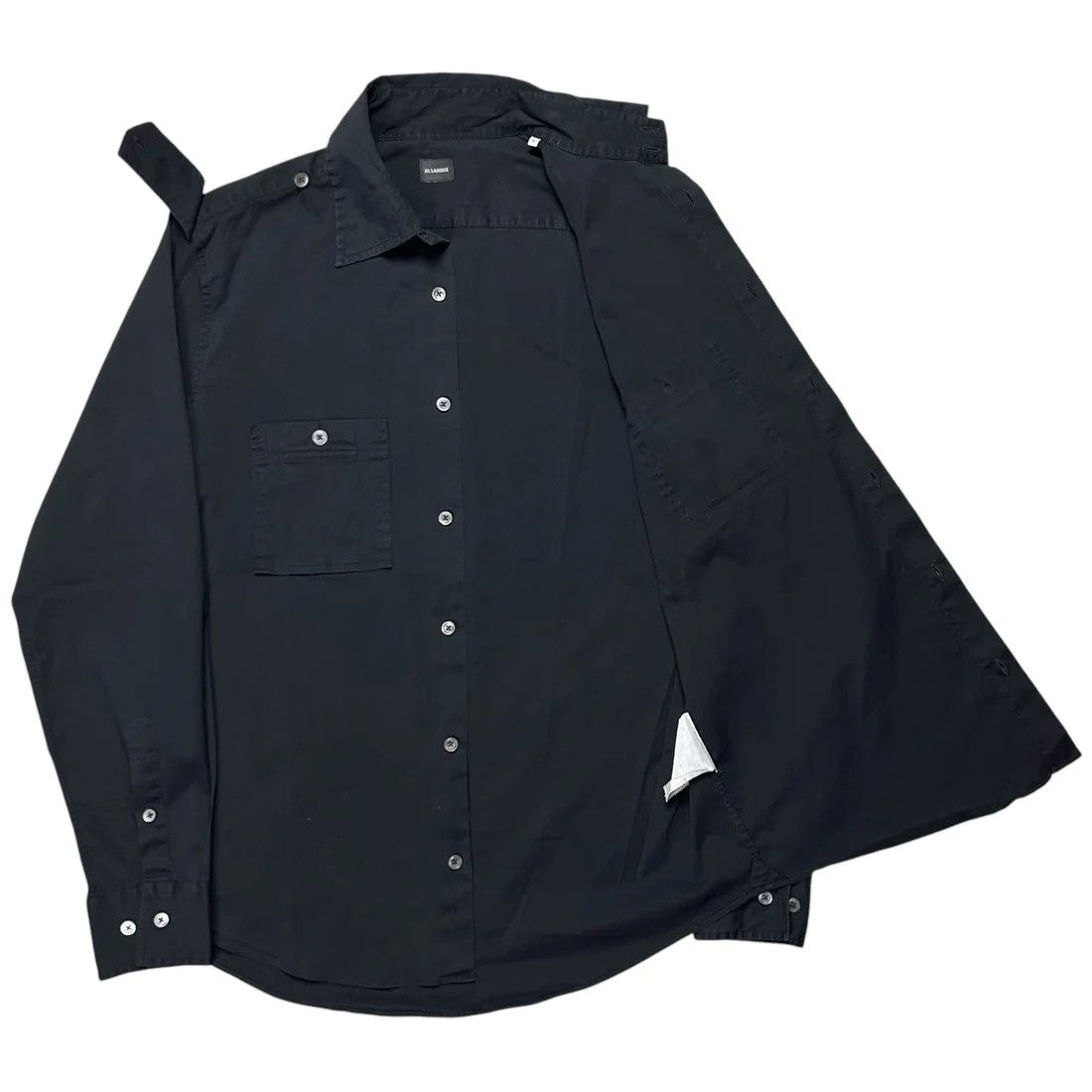 Jil Sander Jil Sander Military Cargo Work Shirt Size US M / EU 48-50 / 2 - 6 Thumbnail
