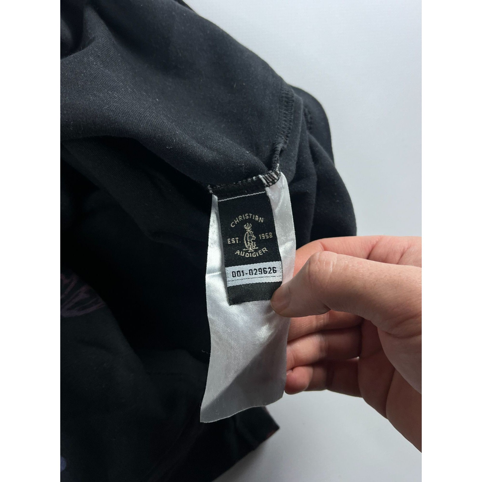 Christian Audigier × Ed Hardy × Vintage Christian Audigier Black Graphic T-Shirt Size US M / EU 48-50 / 2 - 4 Thumbnail