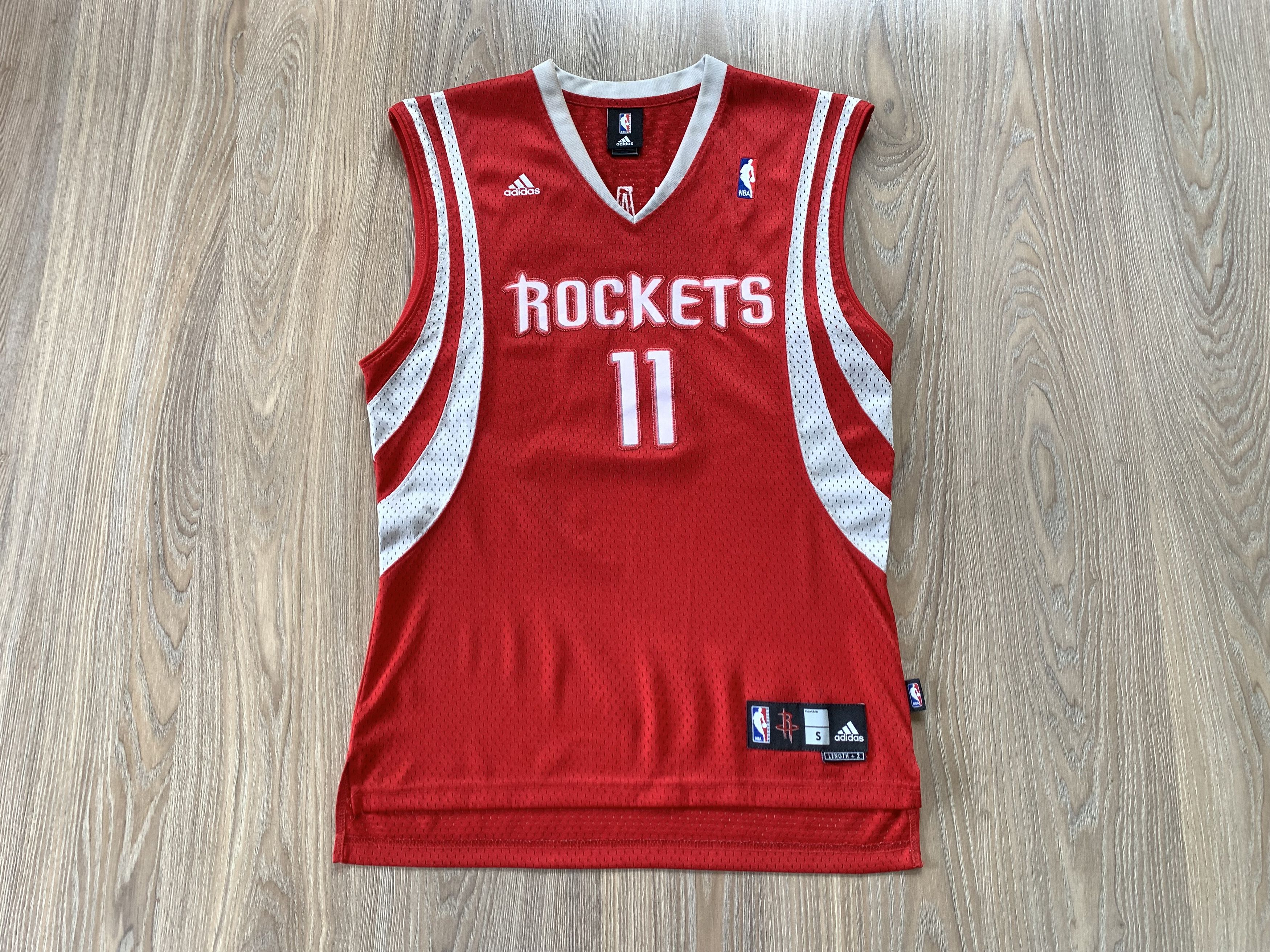 Adidas × NBA × Vintage Vintage Adidas Houston Rockets Yao Ming #11 Jersey Size US S / EU 44-46 / 1 - 1 Thumbnail
