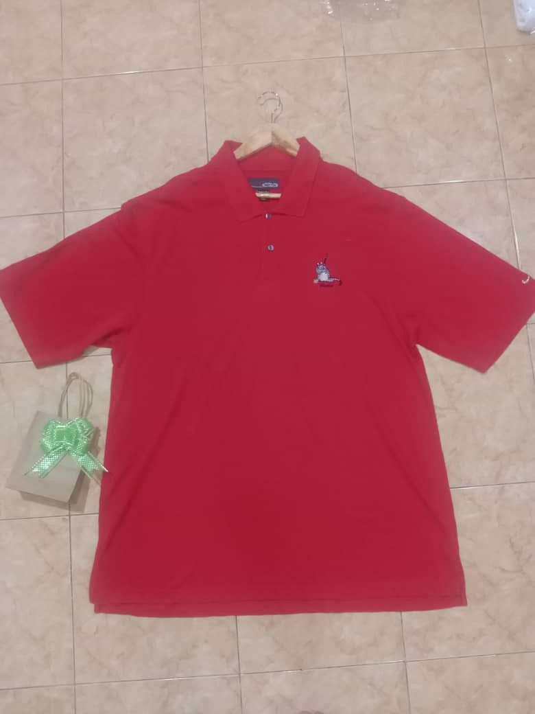 Vintage Vintage crazy shirt HAWAII big cat ski polo shirt peru golf Size US XL / EU 56 / 4 - 5 Thumbnail