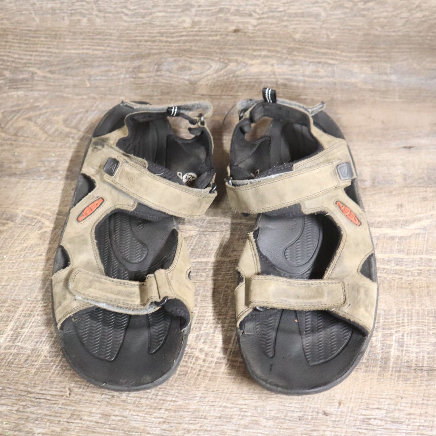 KEEN KEEN Drift Creek Three-Strap Sandal Men's Size 15 Bison/Black Size ONE SIZE - 3 Thumbnail