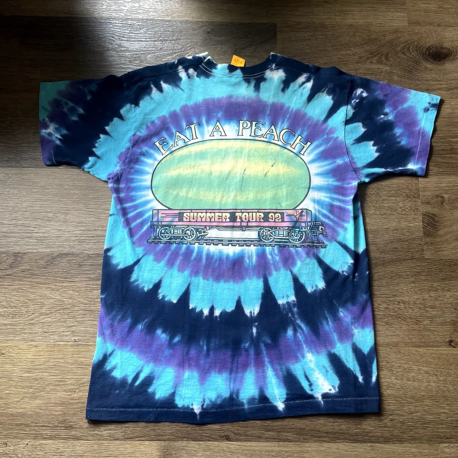 Liquid Blue The Allman Brothers Band 1992 VTG Rare Tie Dye Tee- Size XL Size US XL / EU 56 / 4 - 5 Thumbnail