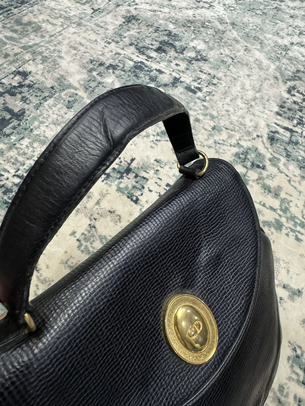 Dior VINTAGE DIOR GOLD EMBLEM CD HANDCARRY BAG Size ONE SIZE - 10 Thumbnail