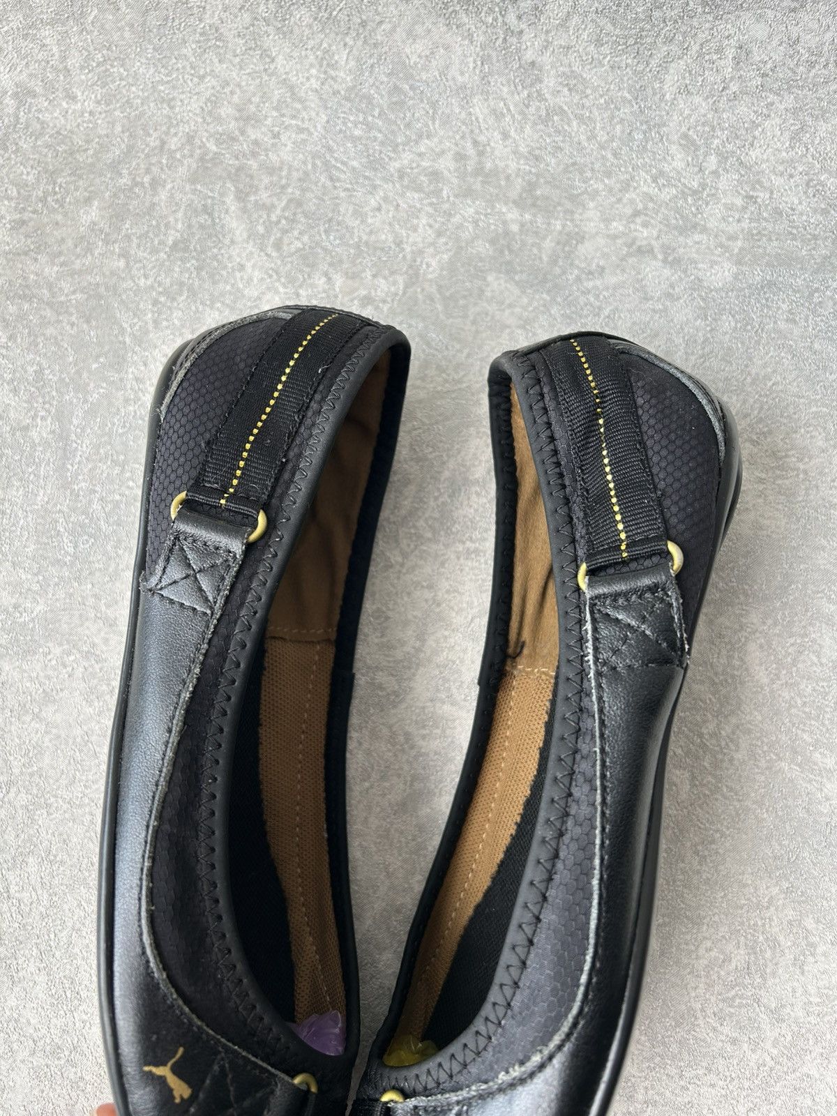 Puma Y2K 2000s Puma Archive Cyber Leather Ballet Flats Size US 6.5 / IT 36.5 - 9 Thumbnail
