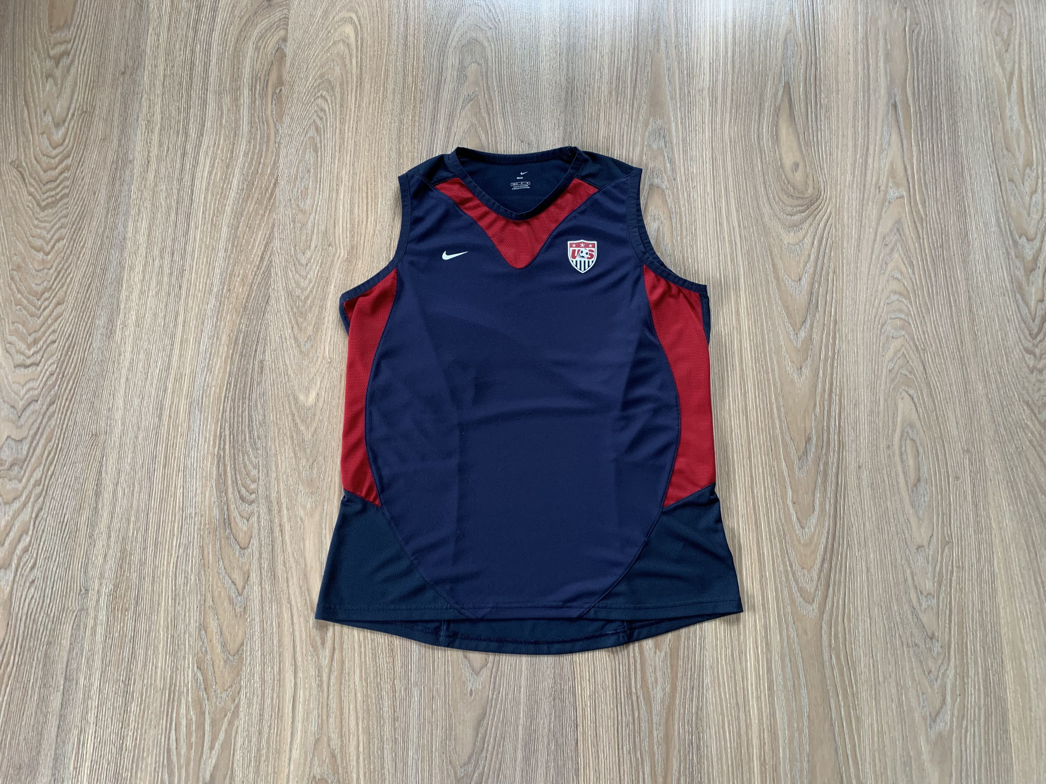Nike Nike Kids USA National Soccer Team Vintage Tank Top Size US XXS / EU 40 - 1 Thumbnail