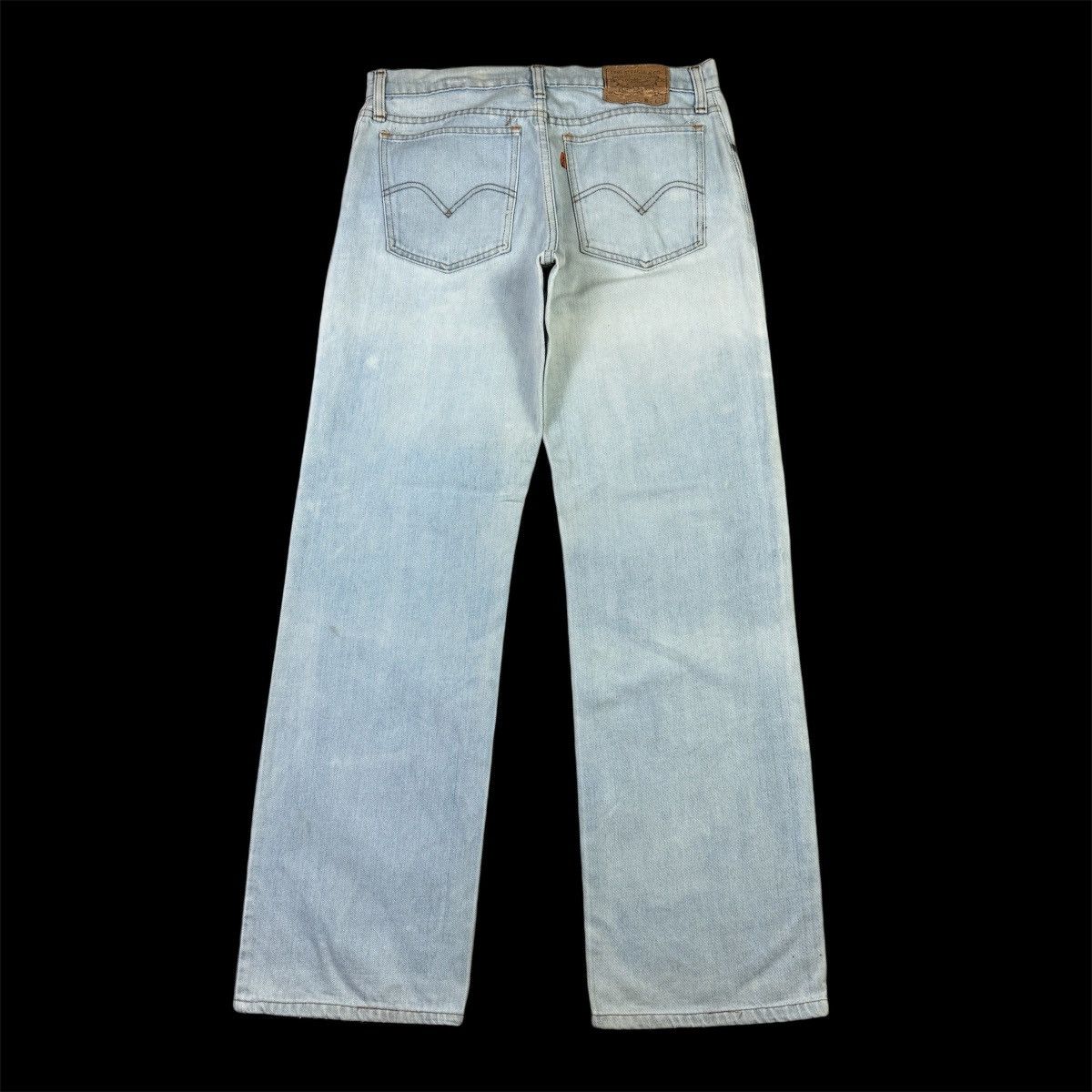 Levi's 💥Vintage 70s Levis 515 Sick Light Blue Denim Pant Size US 32 / EU 48 - 2 Thumbnail