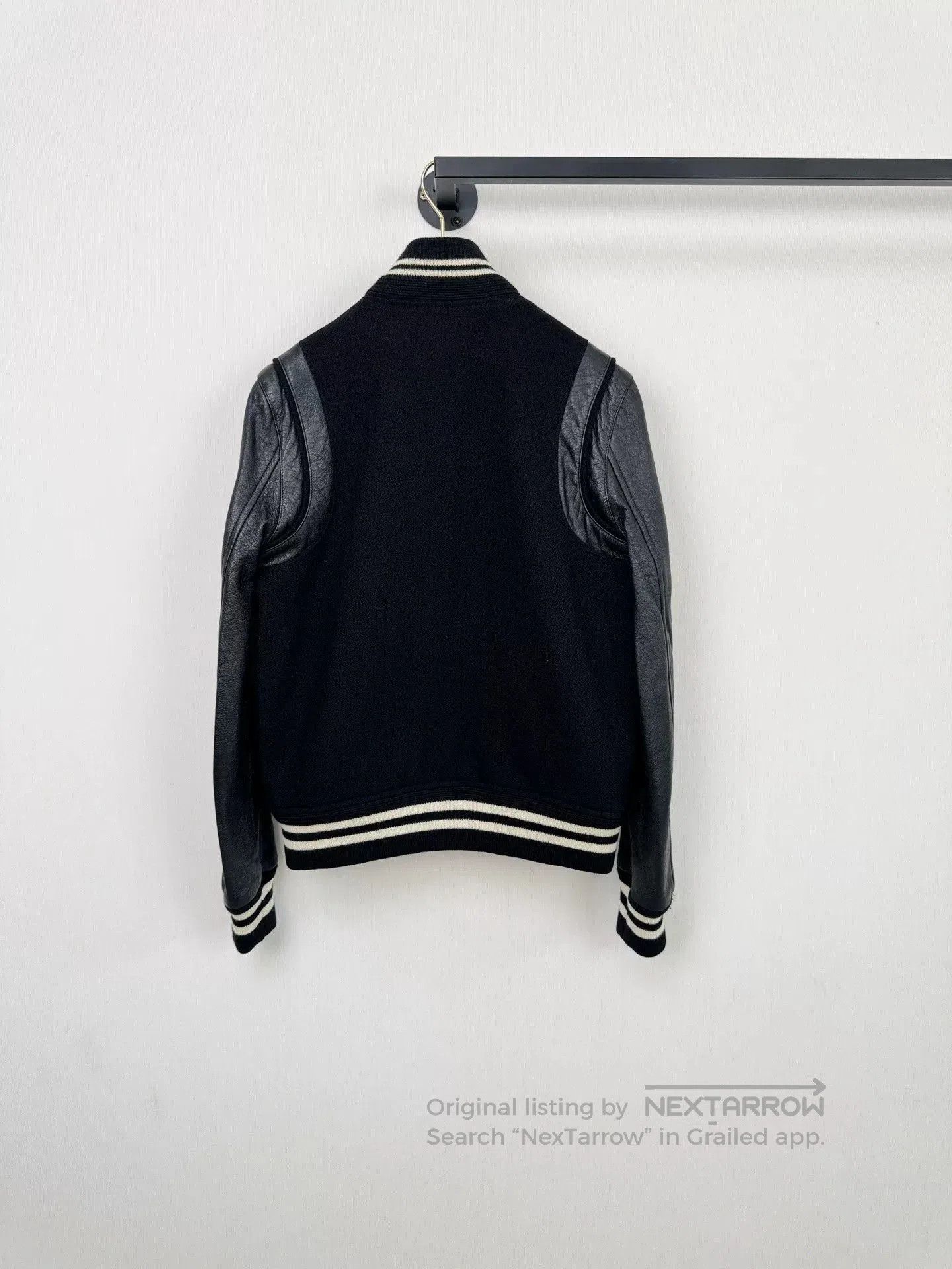 Saint Laurent Paris Saint Laurent Black Leather Sleeve Jacket. Size US XXS / EU 40 - 2 Thumbnail