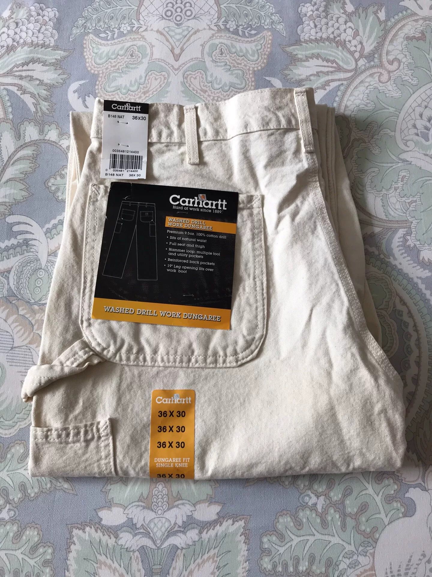 Carhartt Carhartt B148 W36L30 Work Pants Size US 36 / EU 52 - 1 Thumbnail