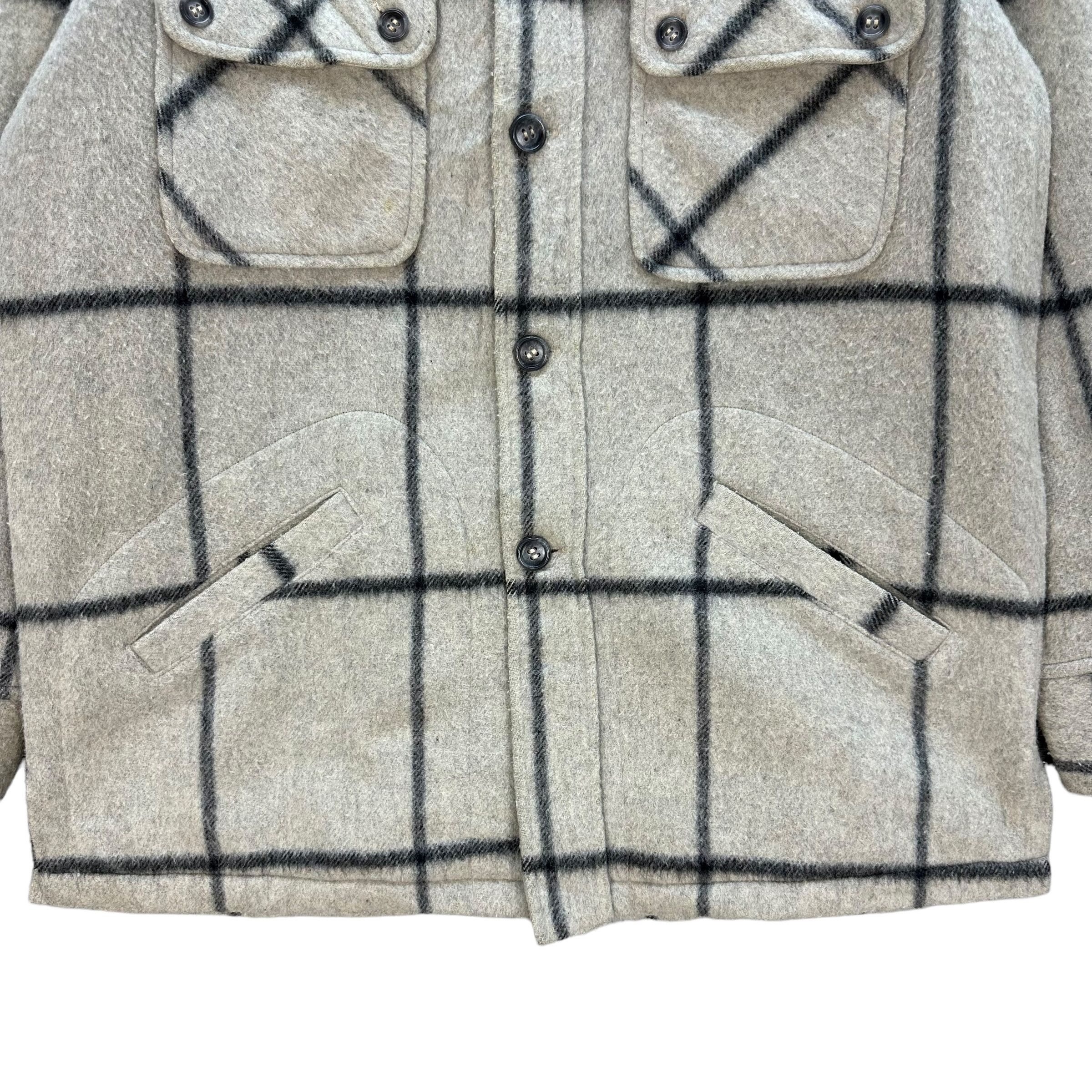 Vintage 90's Zodiac Japan Checked Wool Flannel Jacket #A13-0324 Size US M / EU 48-50 / 2 - 3 Thumbnail