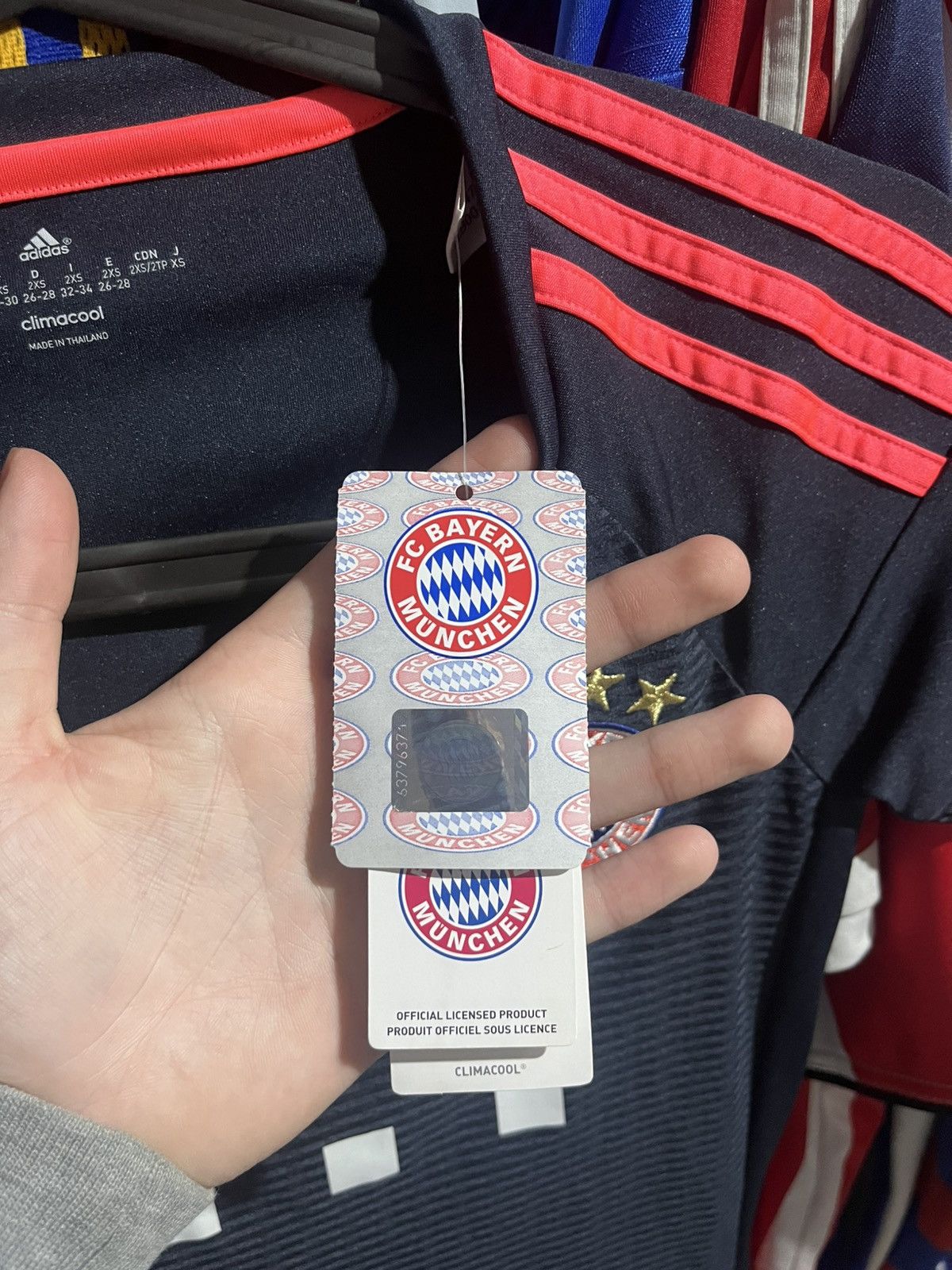 Adidas Adidas Bayer München 2015/16 Third Soccer jersey Size US XXS / EU 40 - 6 Thumbnail