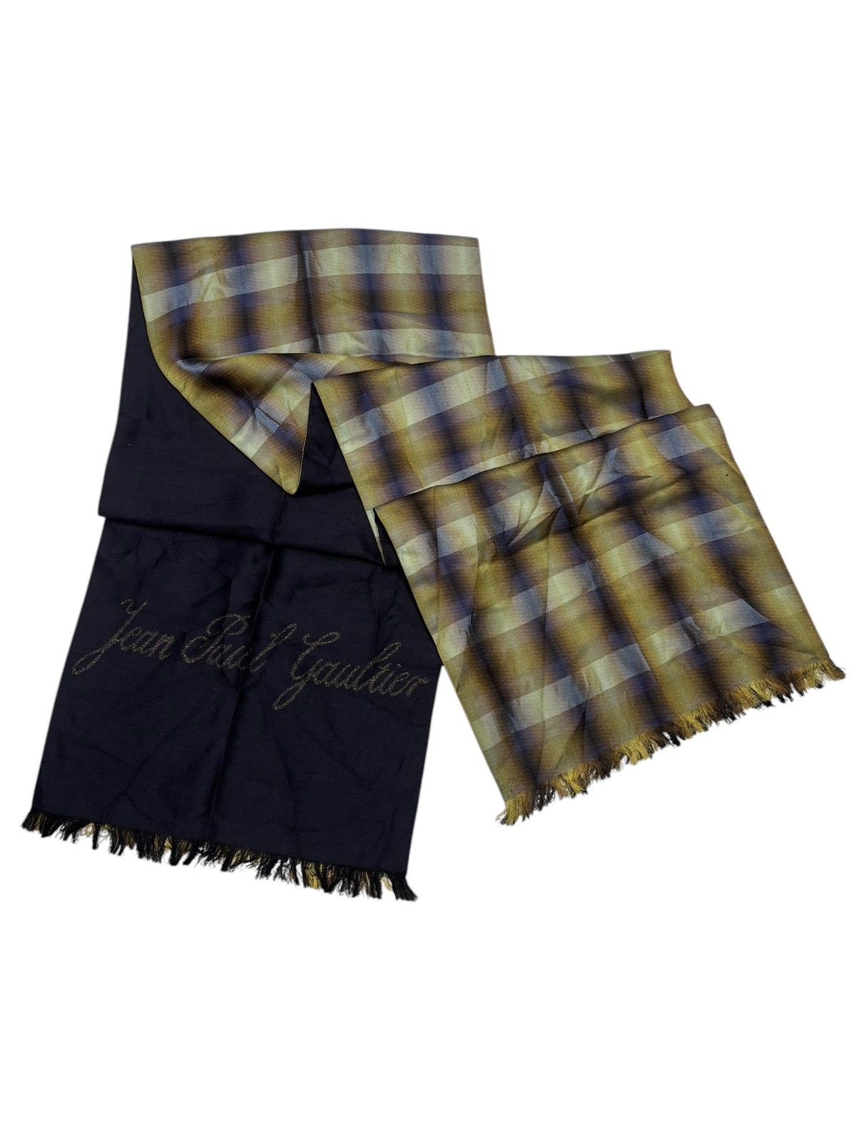 Jean Paul Gaultier 🔥ARCHIVE‼️JEAN PAUL GAULTIER SCARF MUFFLER Size ONE SIZE - 1 Thumbnail