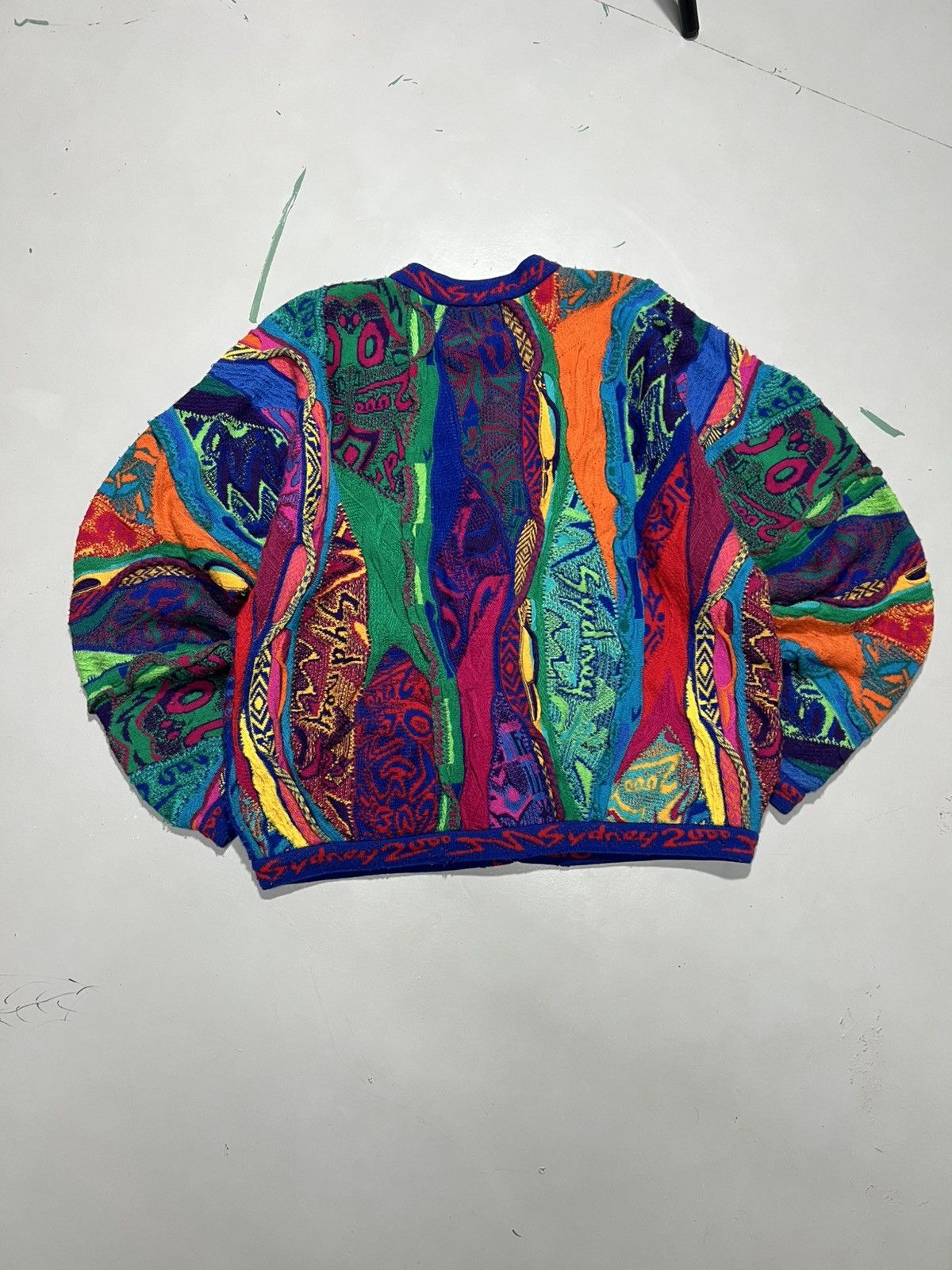 Coogi Super rare 🔥 coogi multicolor 3d sweater Size US M / EU 48-50 / 2 - 6 Thumbnail