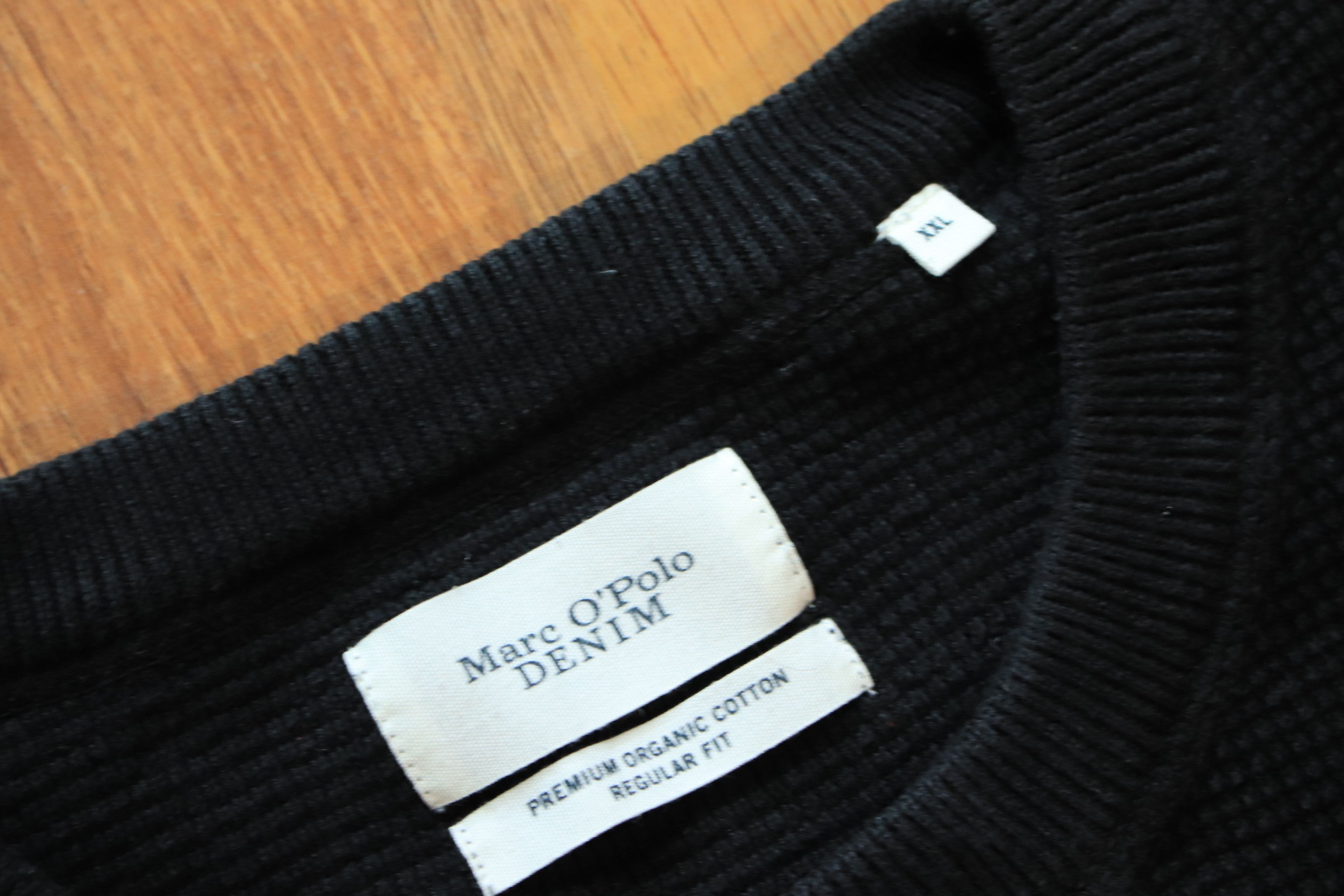 Marc O'Polo Marc O'Polo black sweater size XXL men's cotton long sleeve Size US XXL / EU 58 / 5 - 8 Thumbnail