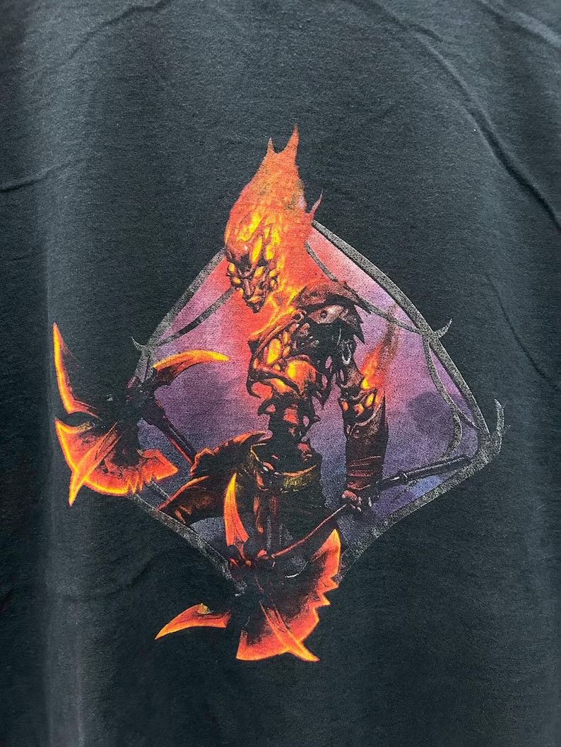 Vintage Vintage 90s Magic The Gathering tshirt size L Size US L / EU 52-54 / 3 - 4 Thumbnail