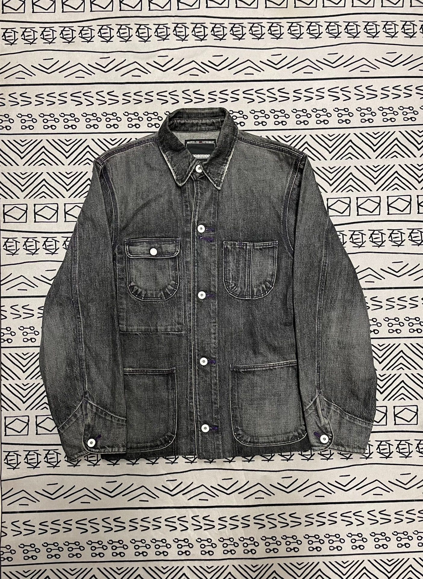 Neighborhood Neighborhood Washed Denim Jacket Size US M / EU 48-50 / 2 - 1 Thumbnail