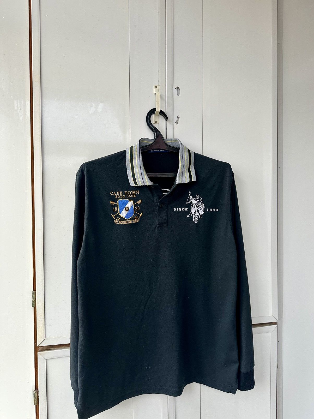 Polo Ralph Lauren Vintage Polo Ralph Lauren LongSleeve Cape Town Club Size US L / EU 52-54 / 3 - 7 Thumbnail