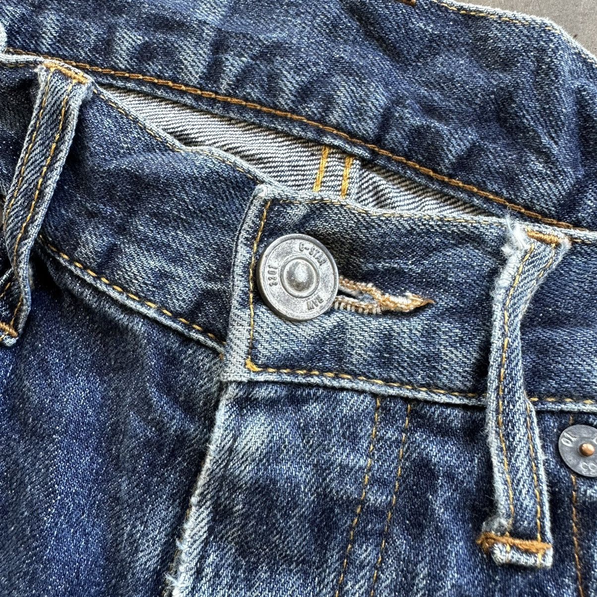 Japanese Brand Vintage G-Star Raw Faded Denim Jean Pant W33 Size US 33 - 4 Thumbnail