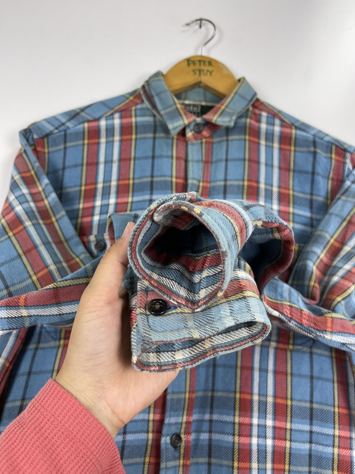 Polo Ralph Lauren Vintage Polo By Ralph Lauren Flannel Size US M / EU 48-50 / 2 - 10 Thumbnail
