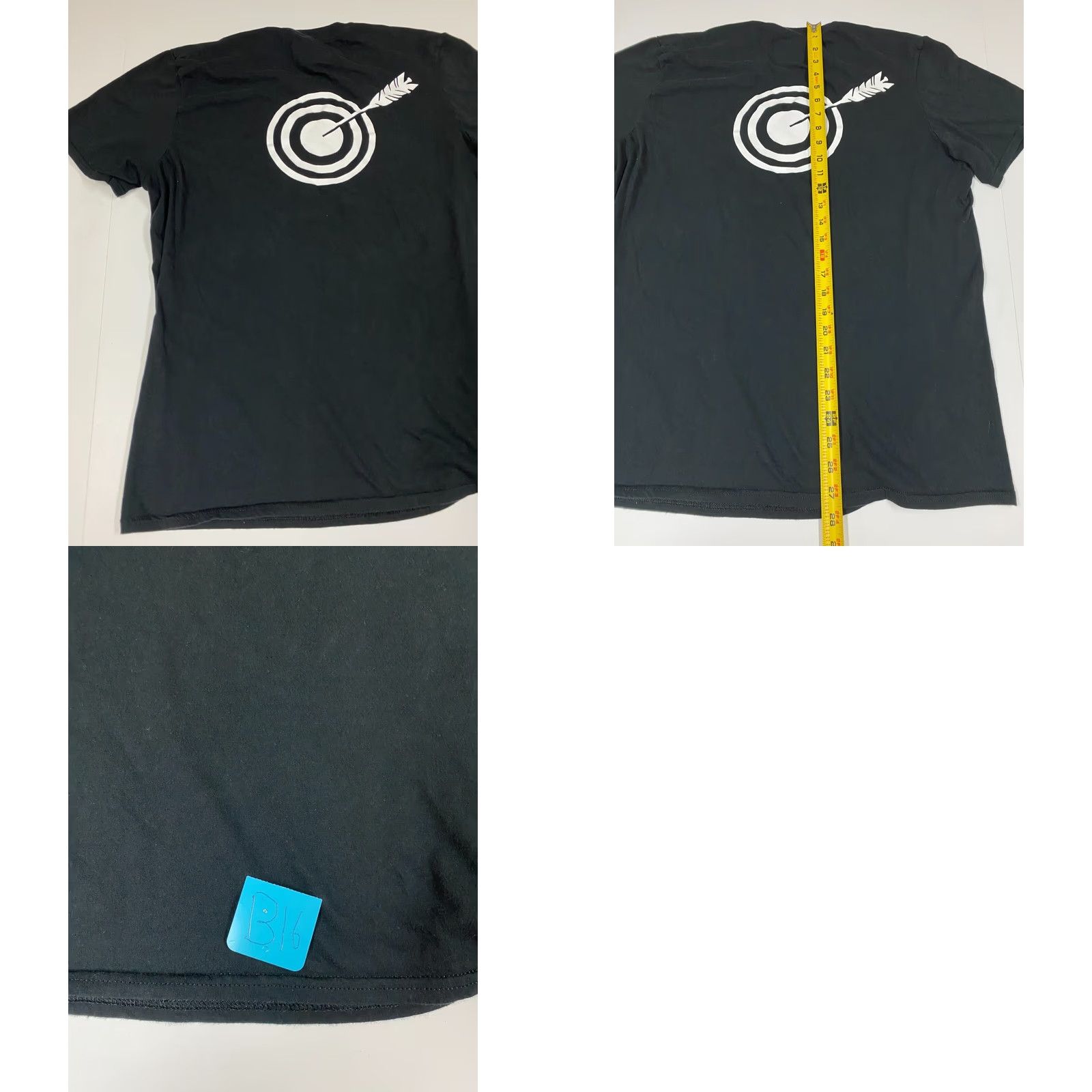 Vintage Not a target Mens Shirt L black Earmack Cotton Polyester Logo Short Sleeve Regular Vintage No Size US L / EU 52-54 / 3 - 8 Thumbnail