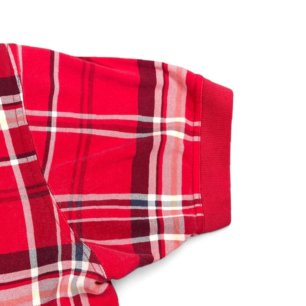 Vintage VINTAGE Ivy Crew Polo Shirt Adult LARGE Red Plaid Sailing Nautical 90s Ivy Crew Polo Shirt Mens L Red Plaid 90s Vintage Navy Size US L / EU 52-54 / 3 - 6 Thumbnail