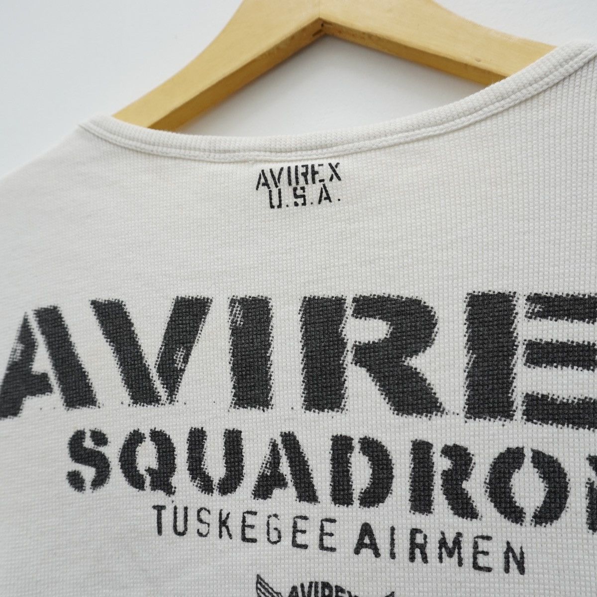 Avirex Rare Avirex Squadron Tuskegee Airmen Long Sleeve Size US L / EU 52-54 / 3 - 3 Thumbnail