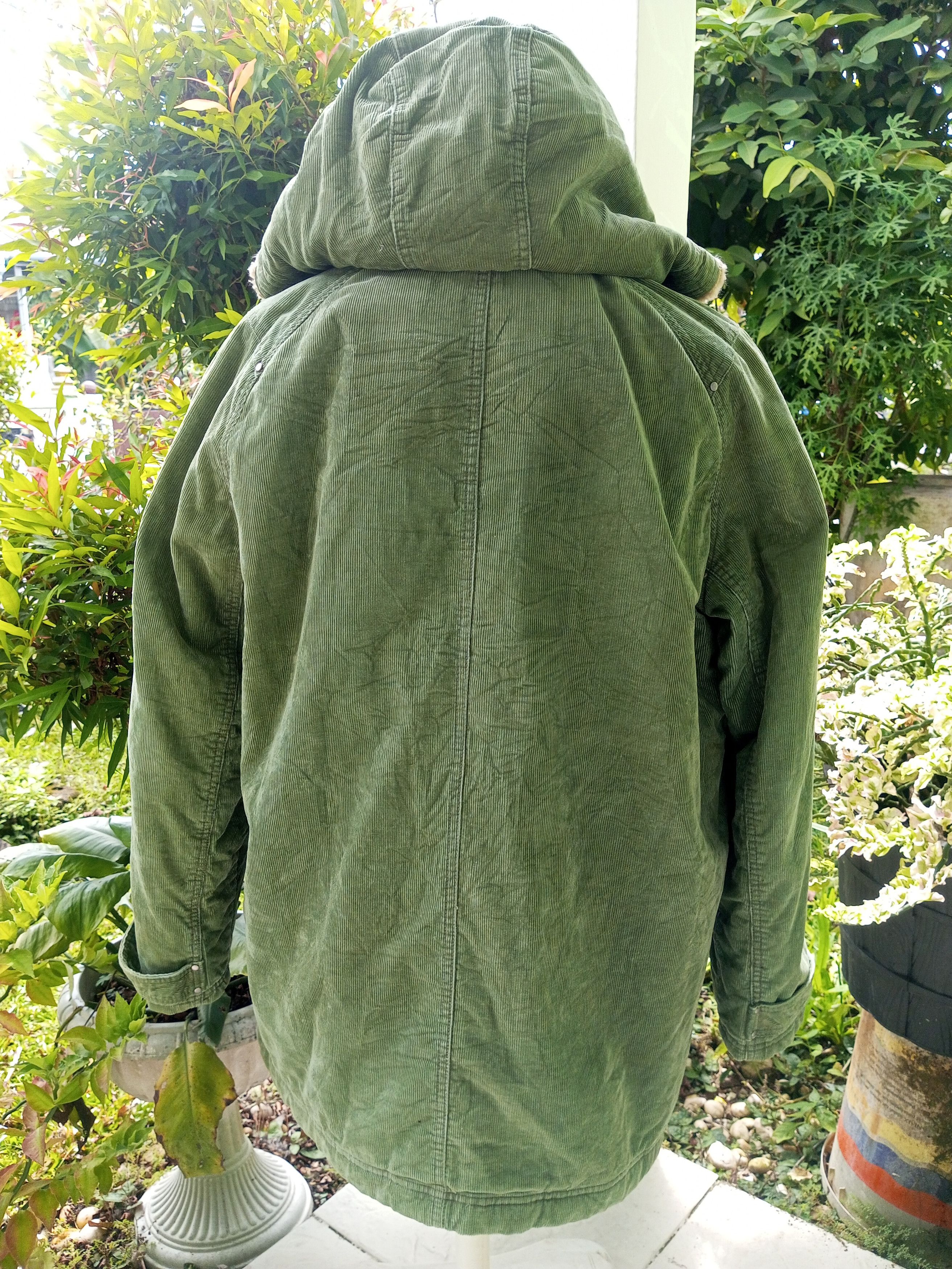 Japanese Brand C.O.AX Fur Corduroy Removable Hoodie Jacket Size US XL / EU 56 / 4 - 9 Thumbnail