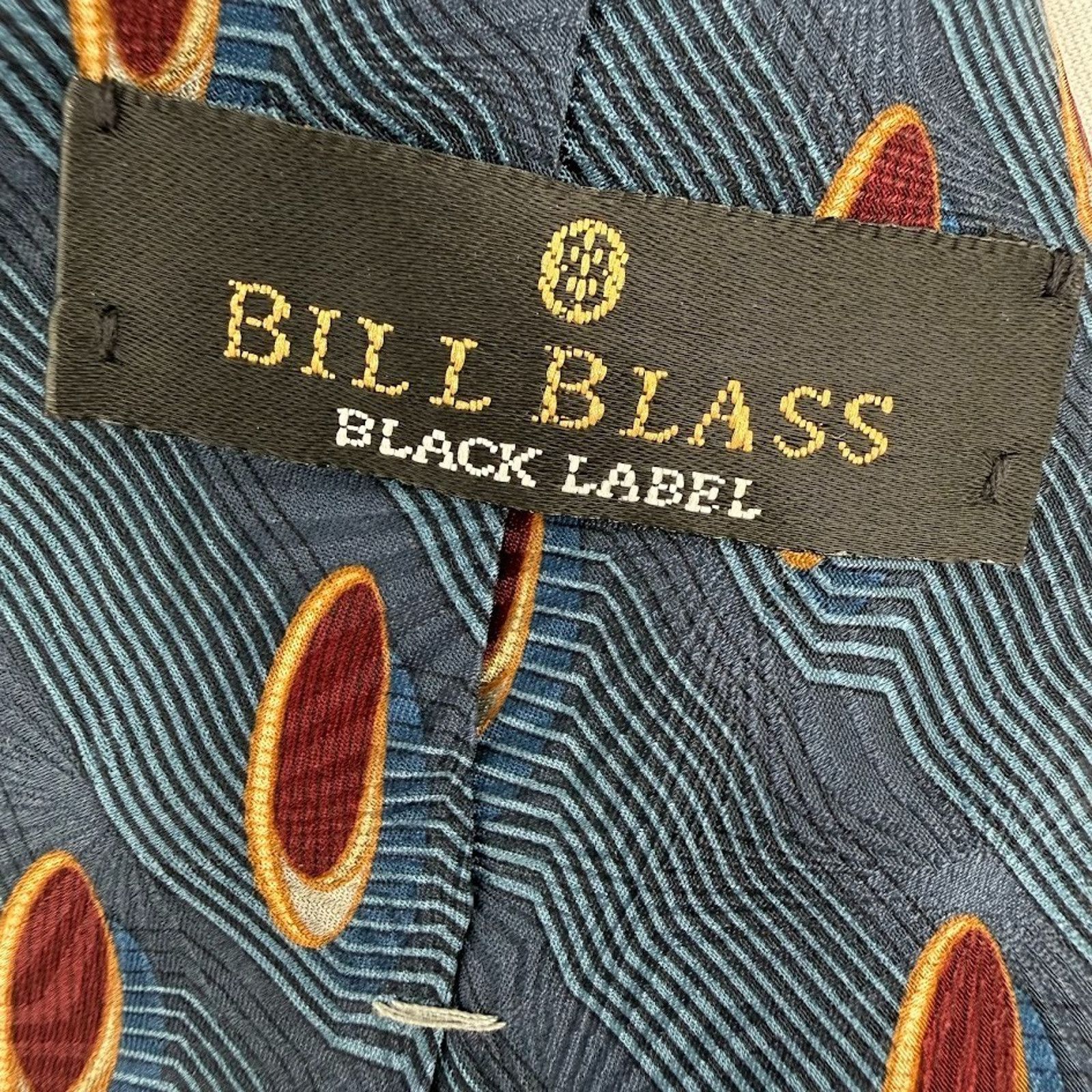 Bill Blass Vintage Bill Blass Black Label Silk Tie Geometric Size ONE SIZE - 3 Thumbnail