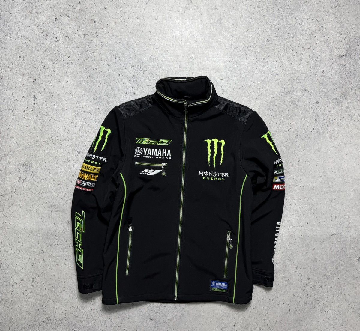 Yamaha Yamaha Monster Energy Soft-Shell Racing Jacket Vintage Size US S / EU 44-46 / 1 - 1 Thumbnail