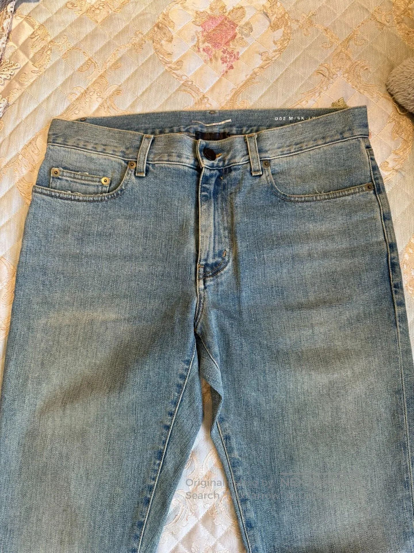 Hedi Slimane Saint Laurent Blue Denim D02 Jeans. Size US 30 / EU 46 - 4 Thumbnail
