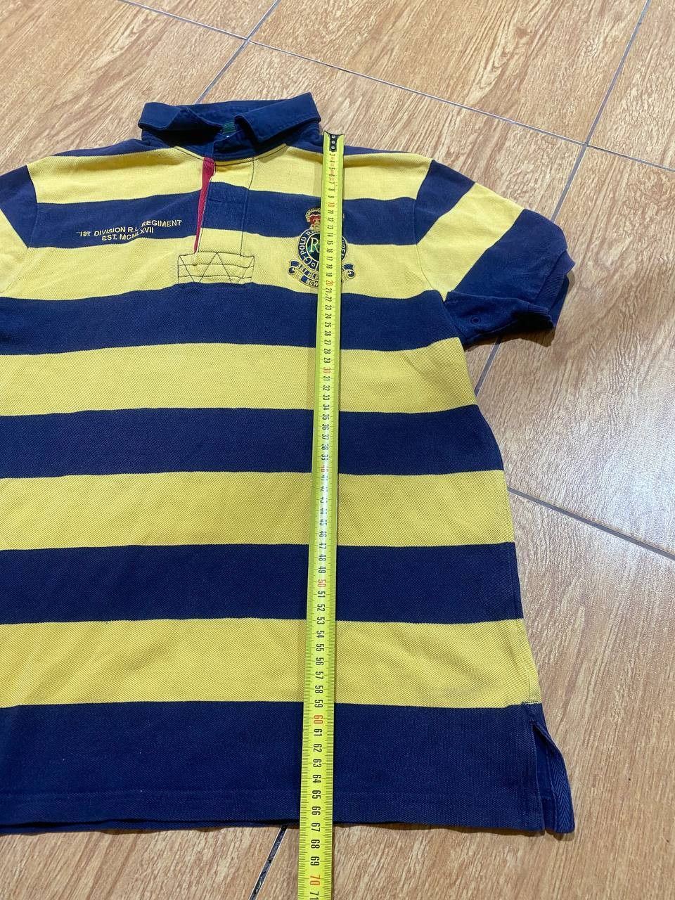 Polo Ralph Lauren Vintage Polo Ralph Lauren Big Logo Rugby Polo Size US L / EU 52-54 / 3 - 9 Thumbnail
