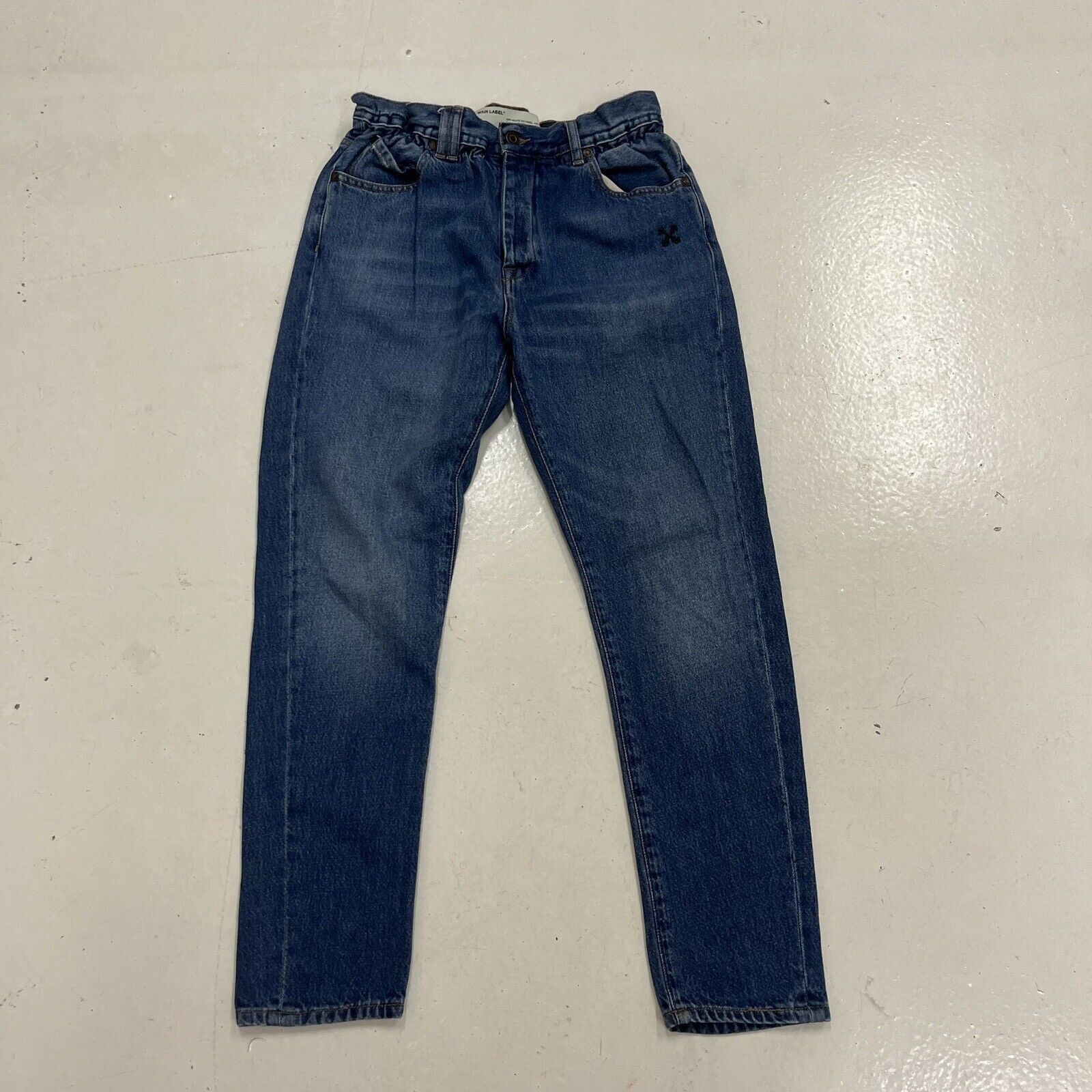 image of Size 30 - Off White Jeans Blue Denim Worn Lightly, Men's
