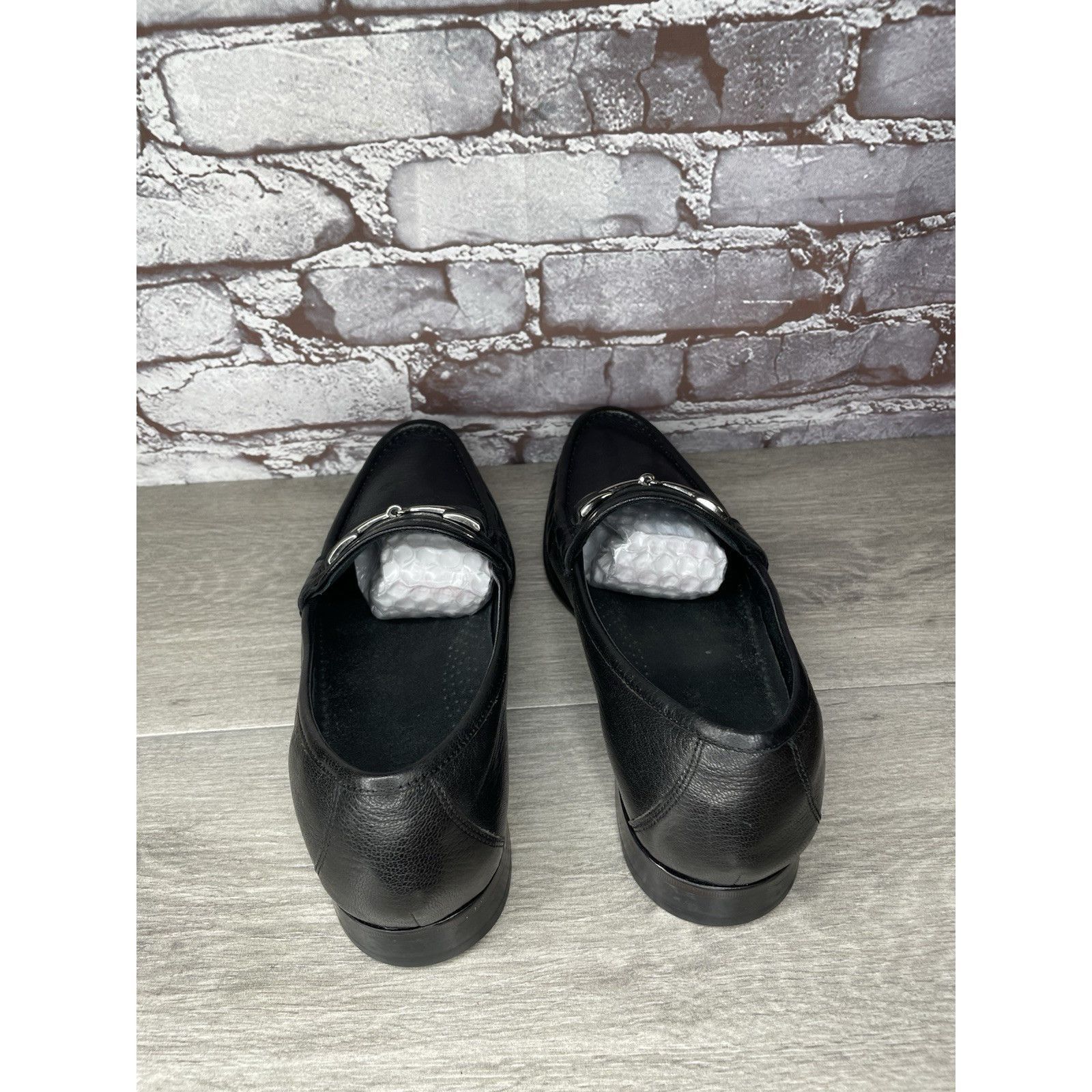 Cole Haan COLE HAAN Black Leather Air Horsebit Classic Loafers Dress M Size US 10 / EU 43 - 6 Thumbnail