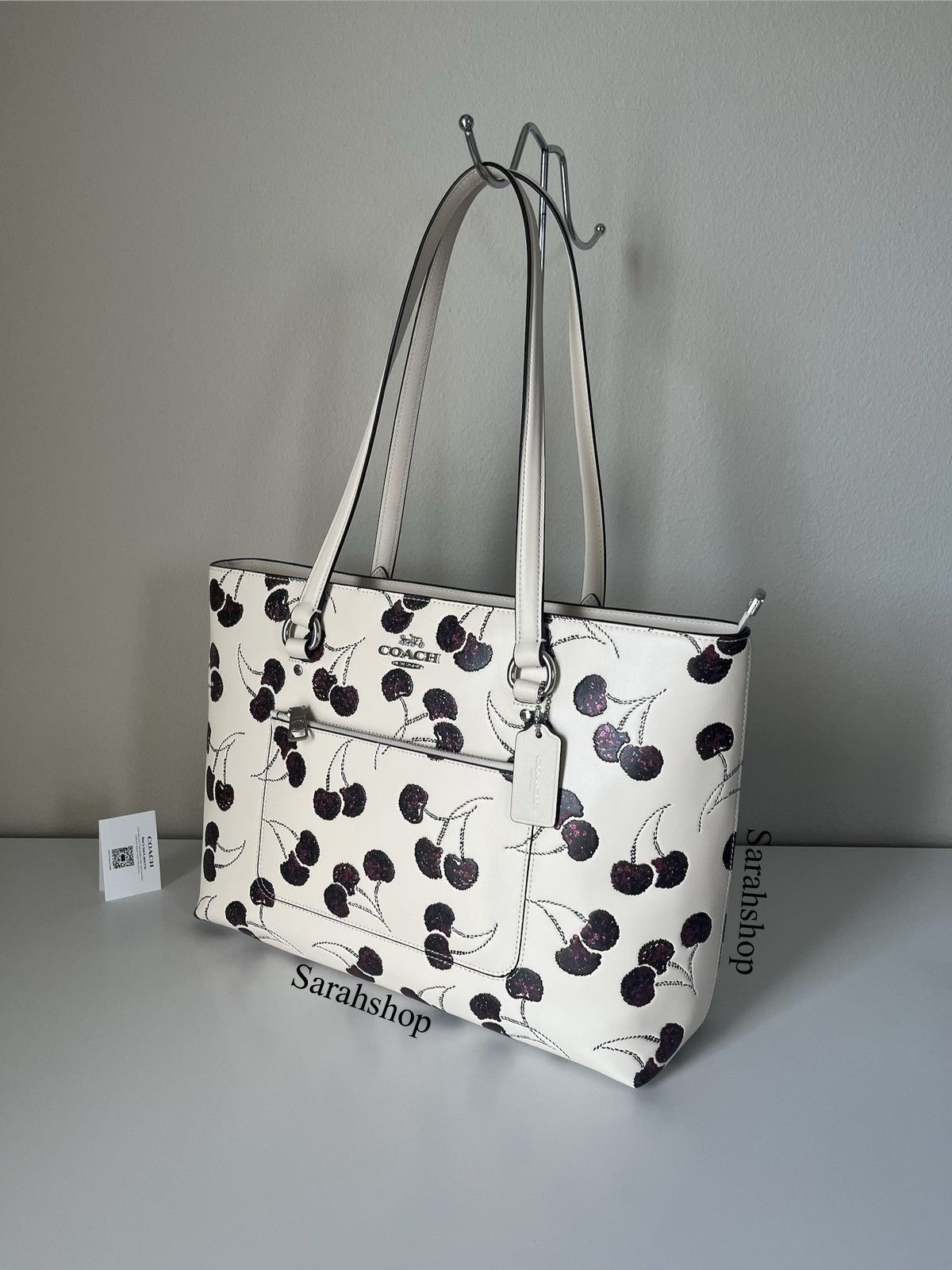 Coach Coach Station Tote With Cherry Printed Size ONE SIZE - 2 Thumbnail