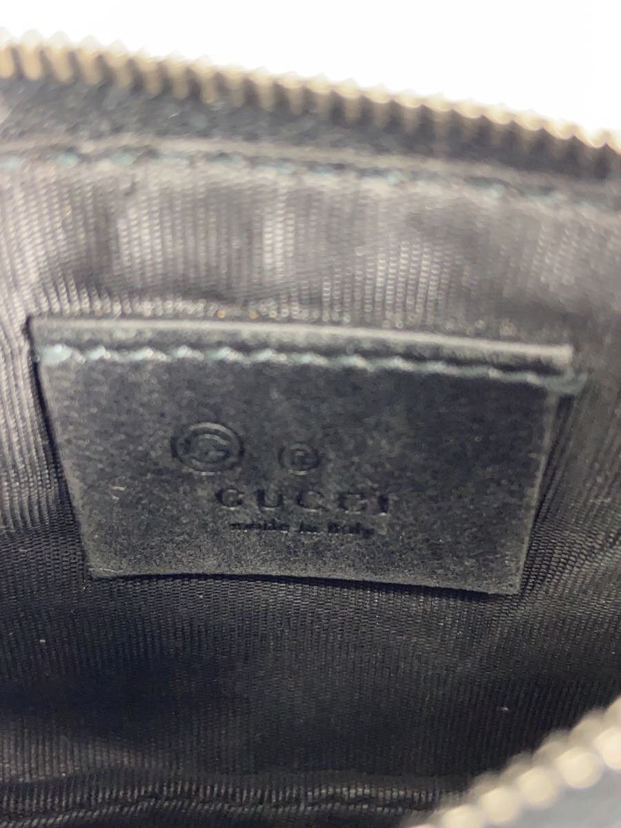 Gucci Gucci Micro Guccissima Leather Coin Case Black Size ONE SIZE - 3 Thumbnail