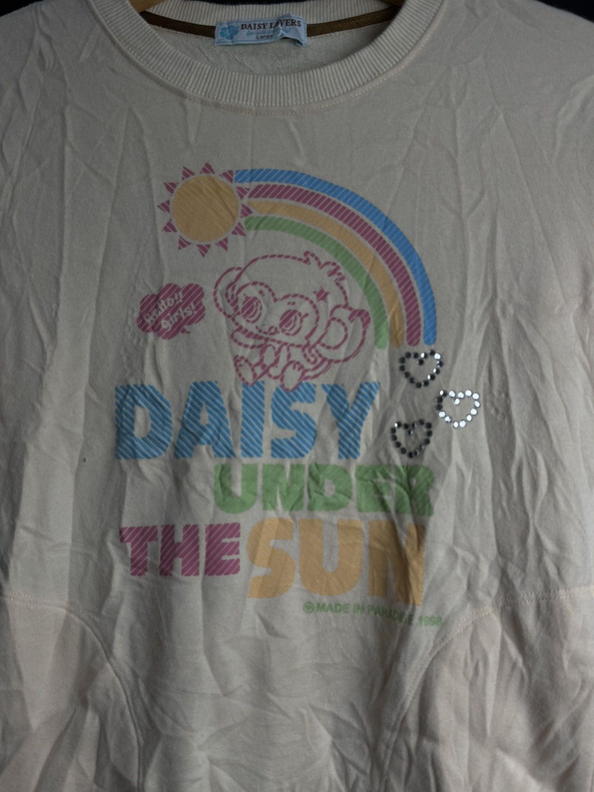 Angel Blue 2000s Daisy Lovers Angel Blue Sweatshirt Japan Styled Size US M / EU 48-50 / 2 - 3 Thumbnail