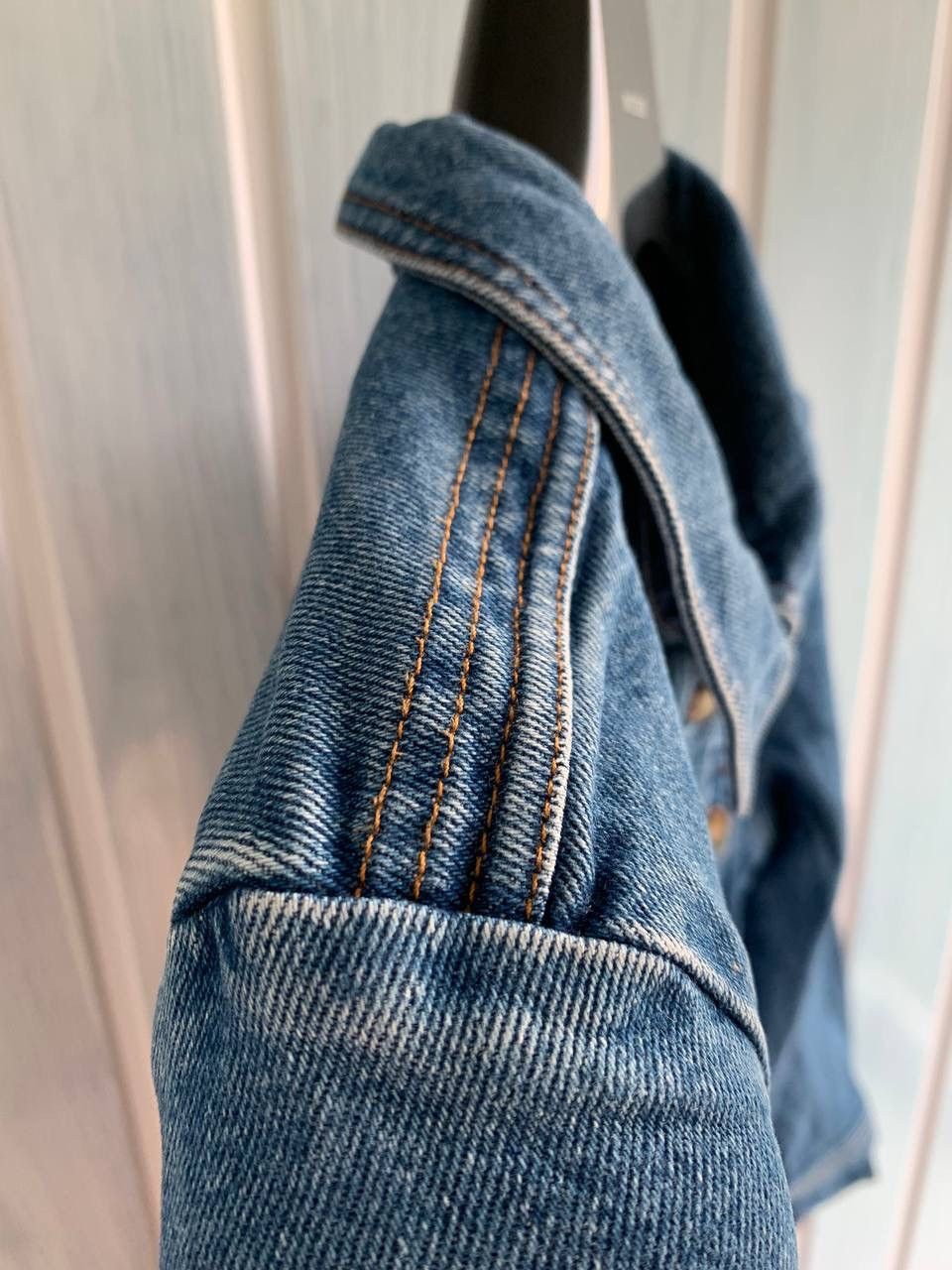 Designer × Sezane Sezane Denim Blue Women’s Cotton Button Pockets Jumpsuit Size 27" / US 4 / IT 40 - 7 Thumbnail