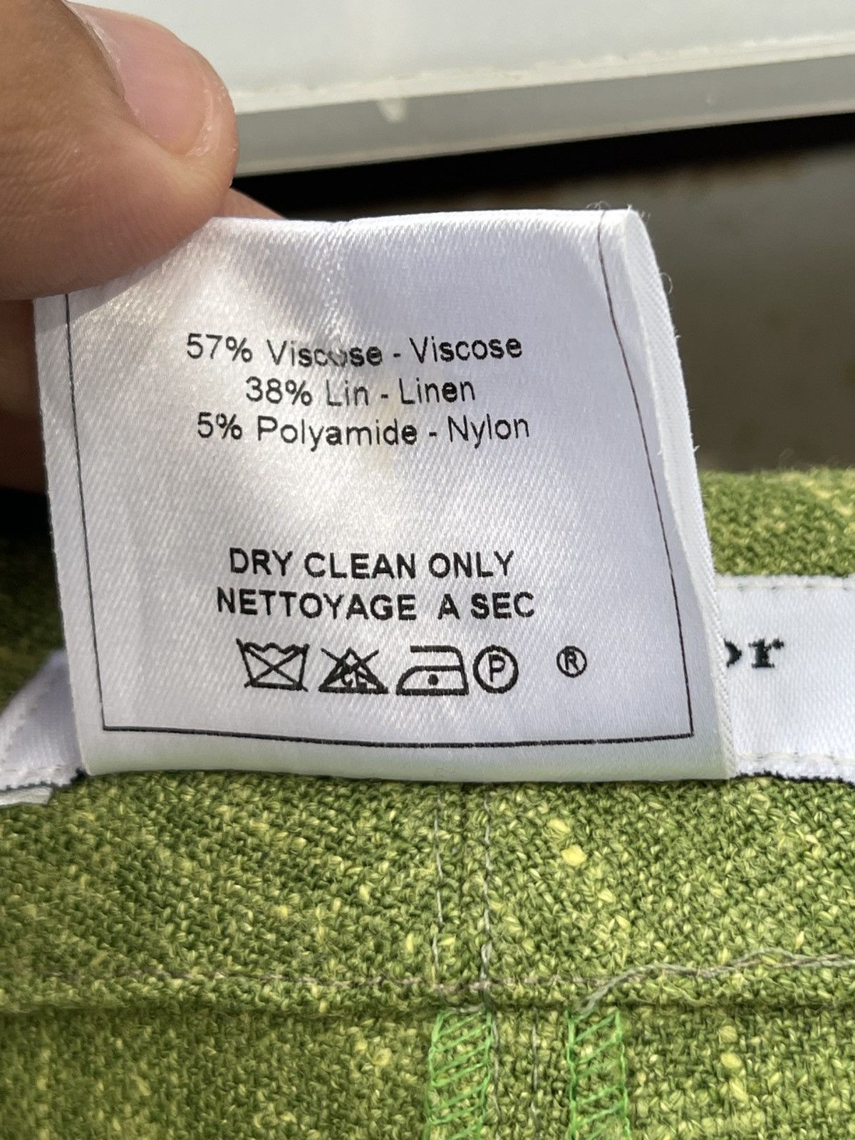 Dior SS2002 Christian Dior John Galliano Linen Blend Pant Size US 34 / EU 50 - 9 Thumbnail
