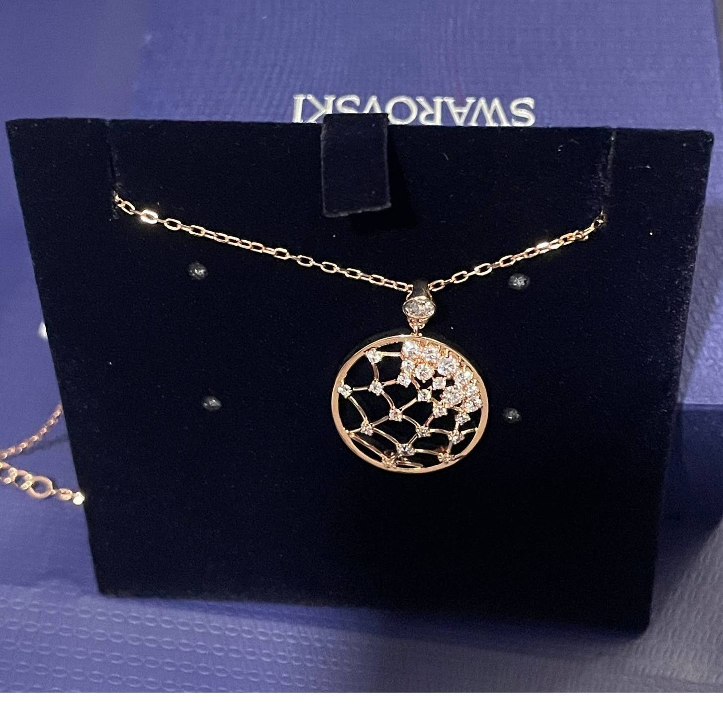 Swarovski Swarovski Precisely Pendant White Rose-gold New Size ONE SIZE - 2 Thumbnail