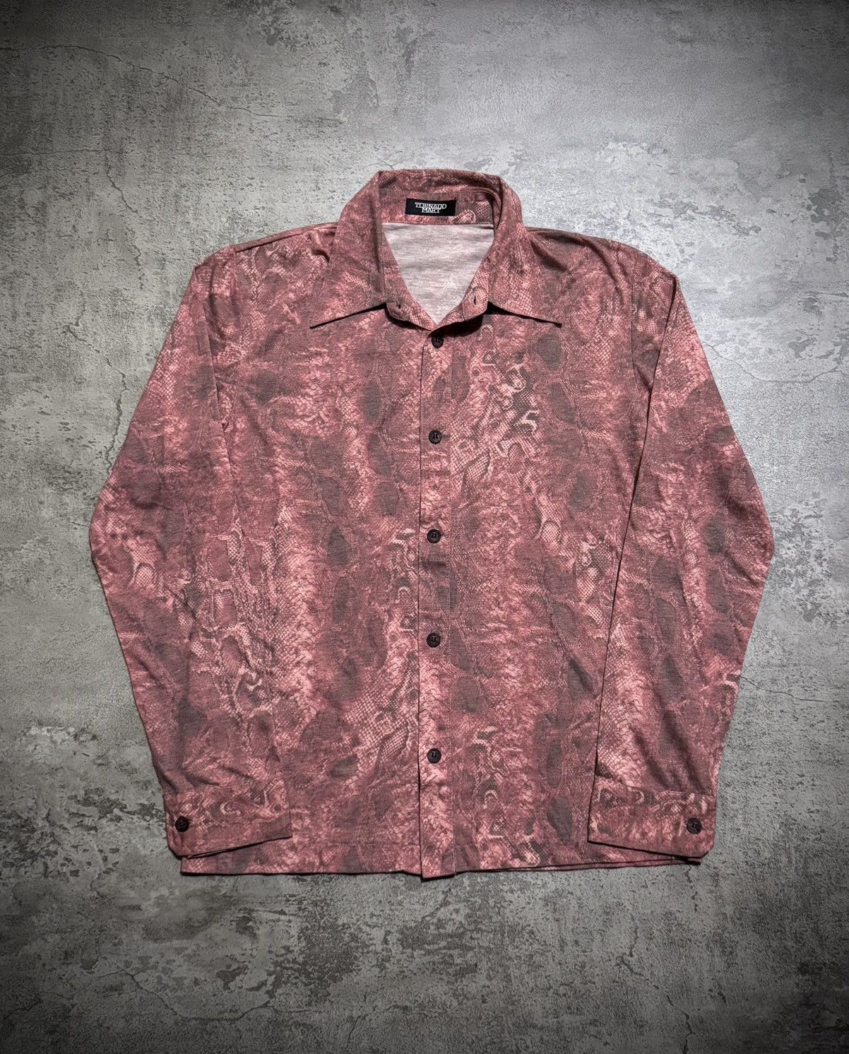 Tornado Mart 2000s Tornado Mart Snakeskin Ifsixwasnine Shirt Size US M / EU 48-50 / 2 - 1 Thumbnail