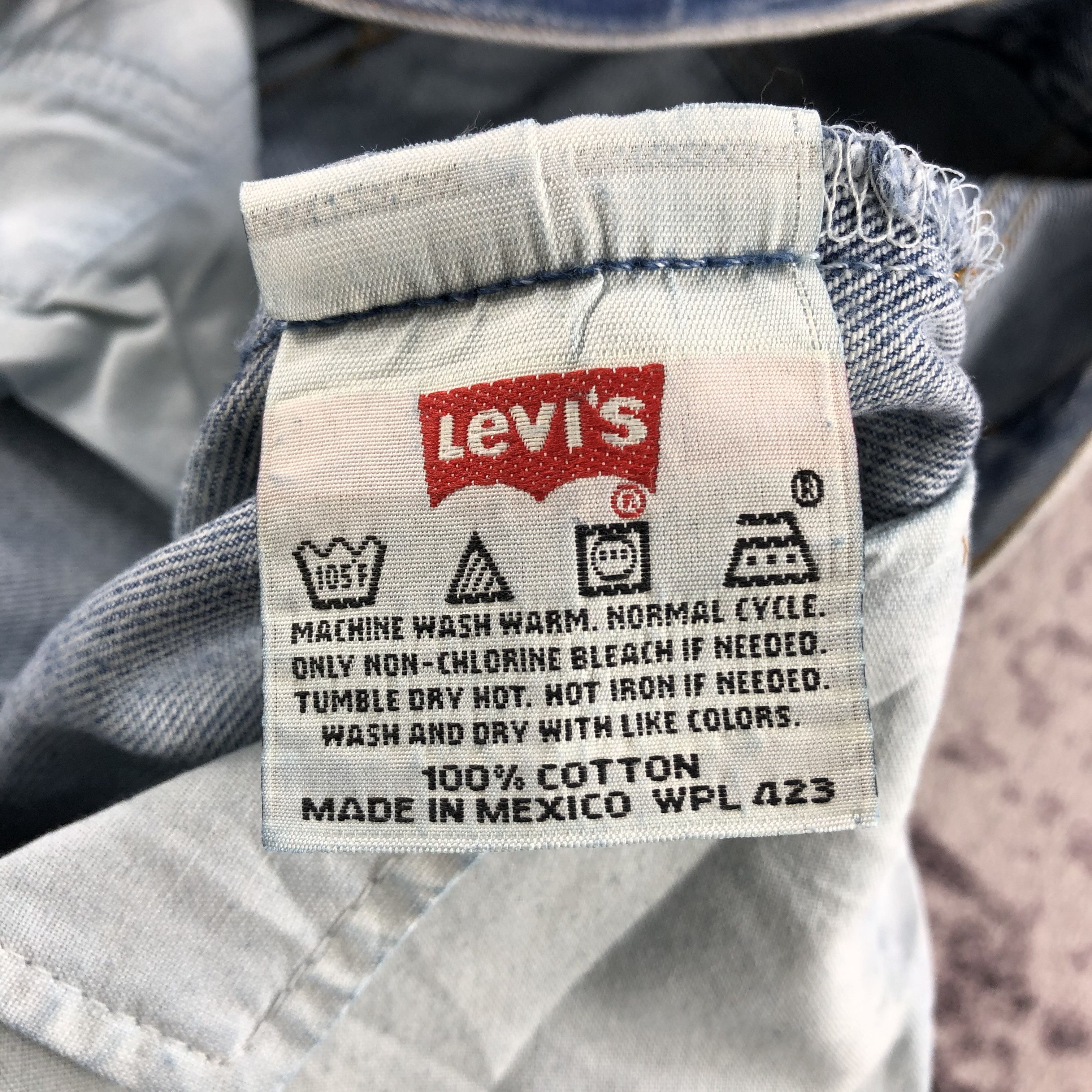 Levi's 90s Vintage Levis 501 Jeans-JM2627 Size US 35 - 11 Thumbnail