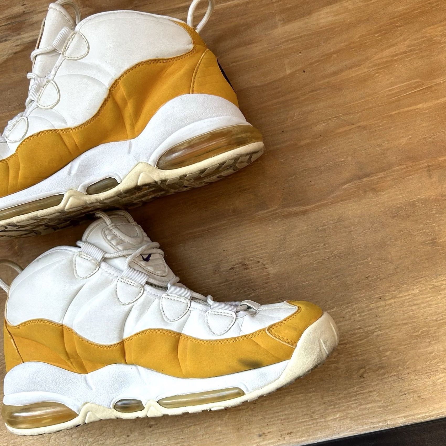 Nike VINTAGE Nike Air Max Tempo Basketball Men White 2003 10.5 US Mens Penny Pippen Jordan LA Lakers UPTEMPO Shirt? Size US 10 / EU 43 - 7 Thumbnail