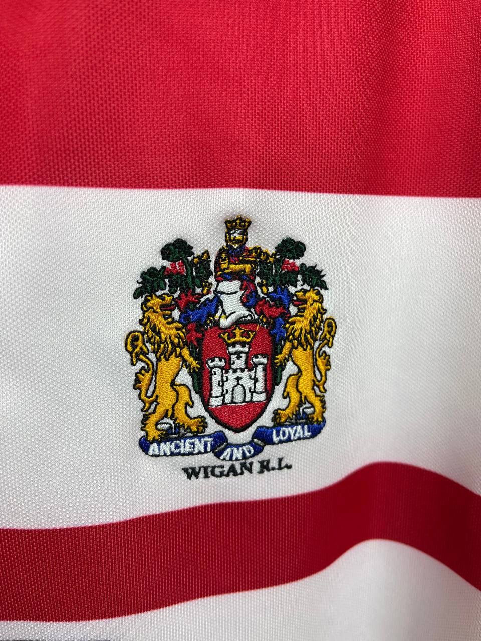 Adidas MENS ADIDAS RUGBY LEAGUE WIGAN WARRIORS 2000/2001 SIZE XL Size US XL / EU 56 / 4 - 4 Thumbnail