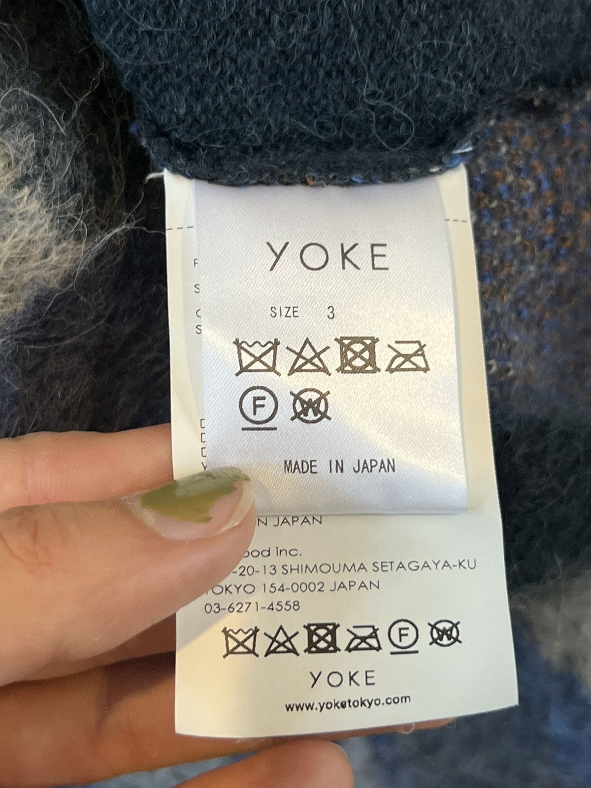 トップス YOKE ROTHKO JACQUARD CARDIGAN YOKE ROTHKO JACQUARD CARDIGAN(YK21AW0284S)GREEN style | 1873