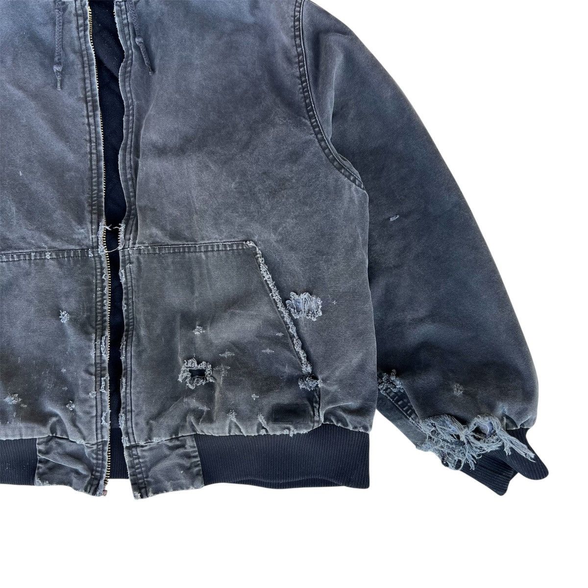 Dickies Vintage Faded Black Thrashed Dickies Jacket Size US XL / EU 56 / 4 - 3 Thumbnail
