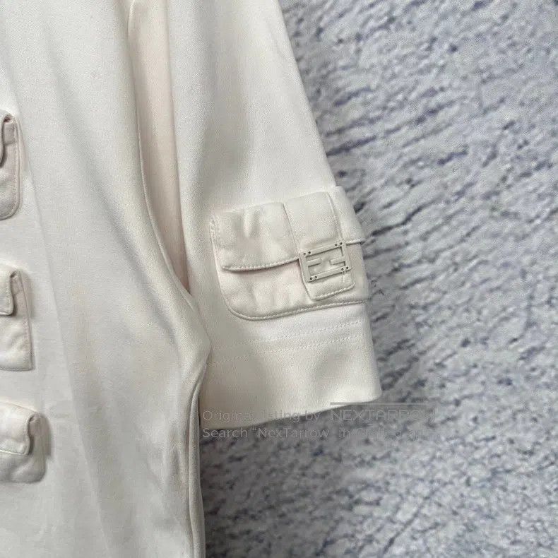 Fendi Fendi White Multi-pocket Short Sleeve T-shirt 23ss Size US L / EU 52-54 / 3 - 4 Thumbnail