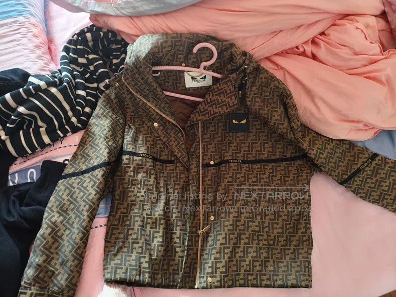 Fendi Fendi Monogram Hooded Blazer Size S / US 4 / IT 40 - 4 Thumbnail